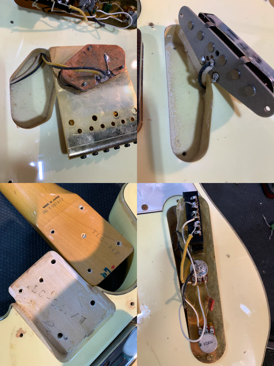 Fender TLG-94P Gold Telecaster MIJ 1995 Snow White Japan USA Pure Vintage PUs w/ OHSC - Image 25