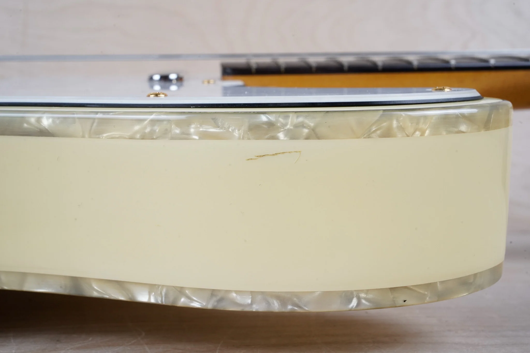 Fender TLG-94P Gold Telecaster MIJ 1995 Snow White Japan USA Pure Vintage PUs w/ OHSC - Image 7