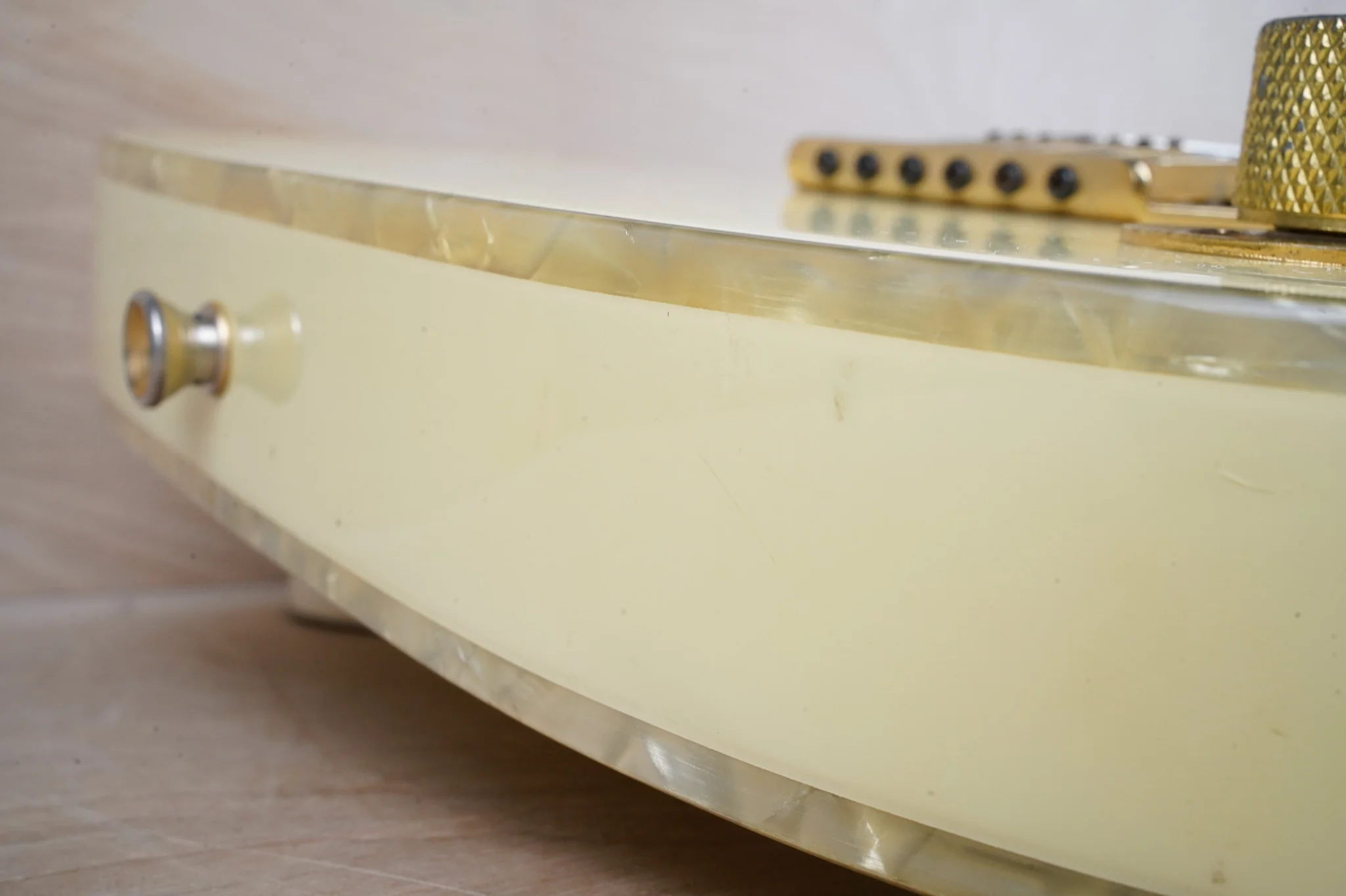 Fender TLG-94P Gold Telecaster MIJ 1995 Snow White Japan USA Pure Vintage PUs w/ OHSC - Image 9