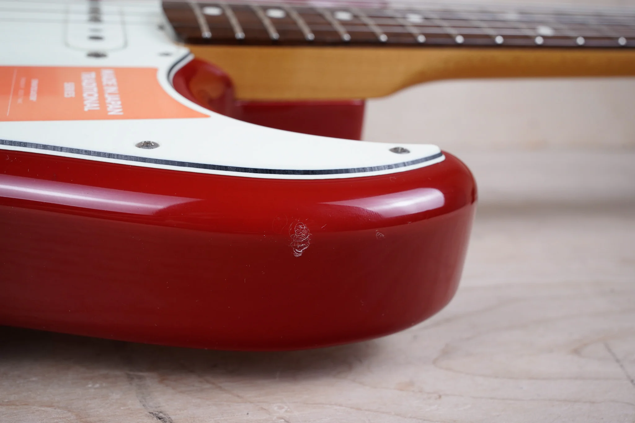 Fender Traditional '60s Stratocaster MIJ 2019 Torino Red Made in Japan w/ Bag - Image 8