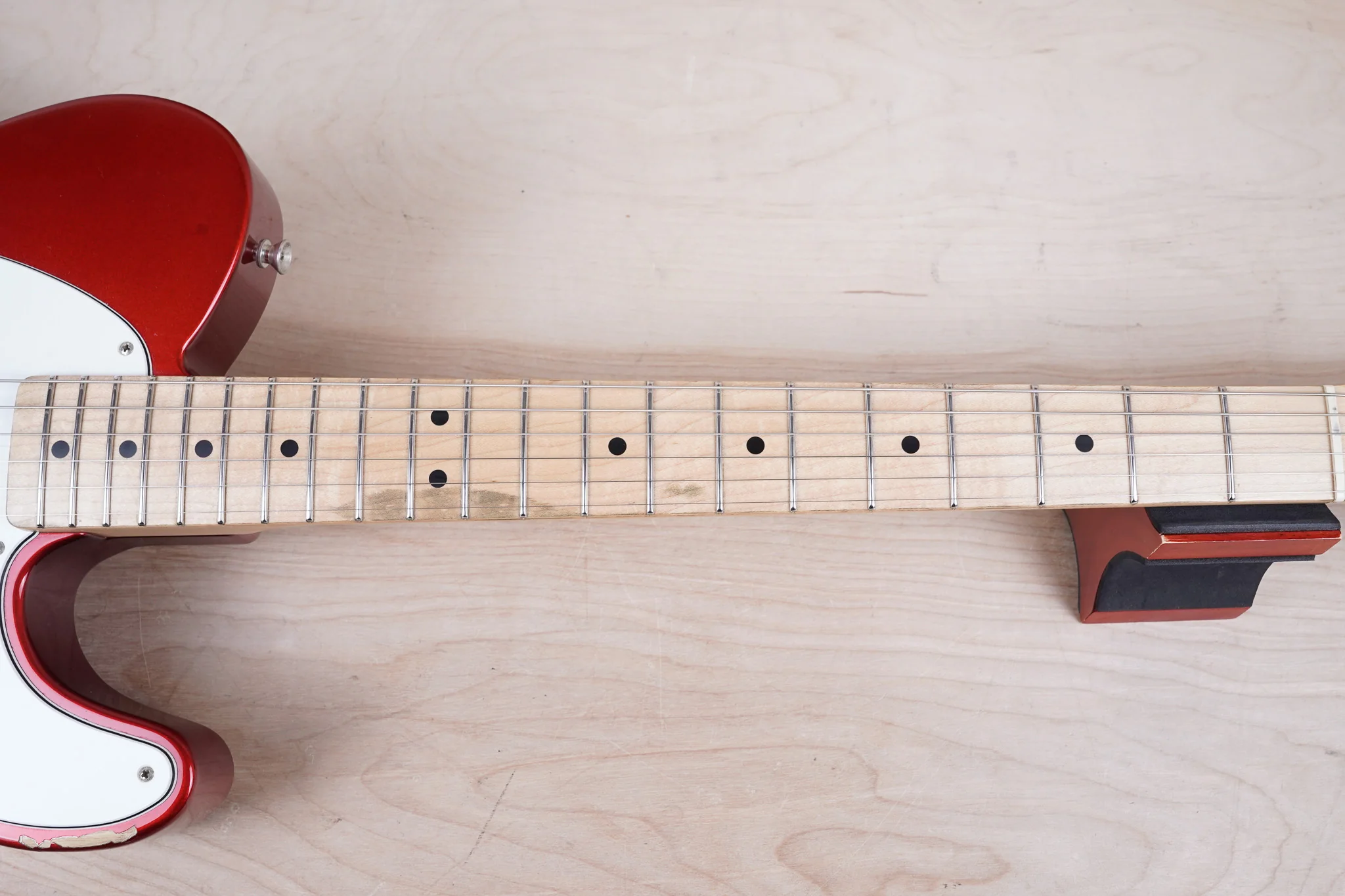 Fender Traditional '70s Telecaster Ash MIJ 2017 Candy Apple Red Japan w/ Bag - Image 5