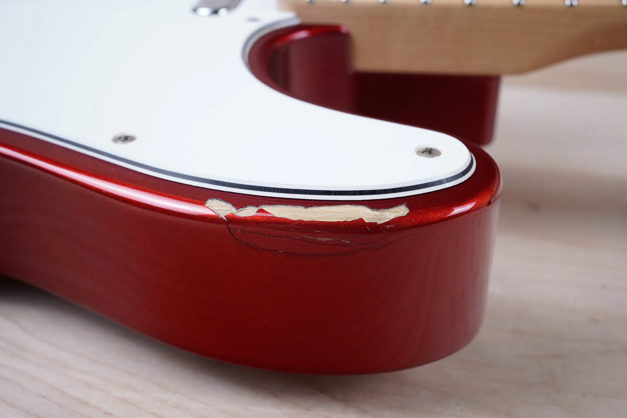 Fender Traditional '70s Telecaster Ash MIJ 2017 Candy Apple Red Japan w/ Bag - Image 7