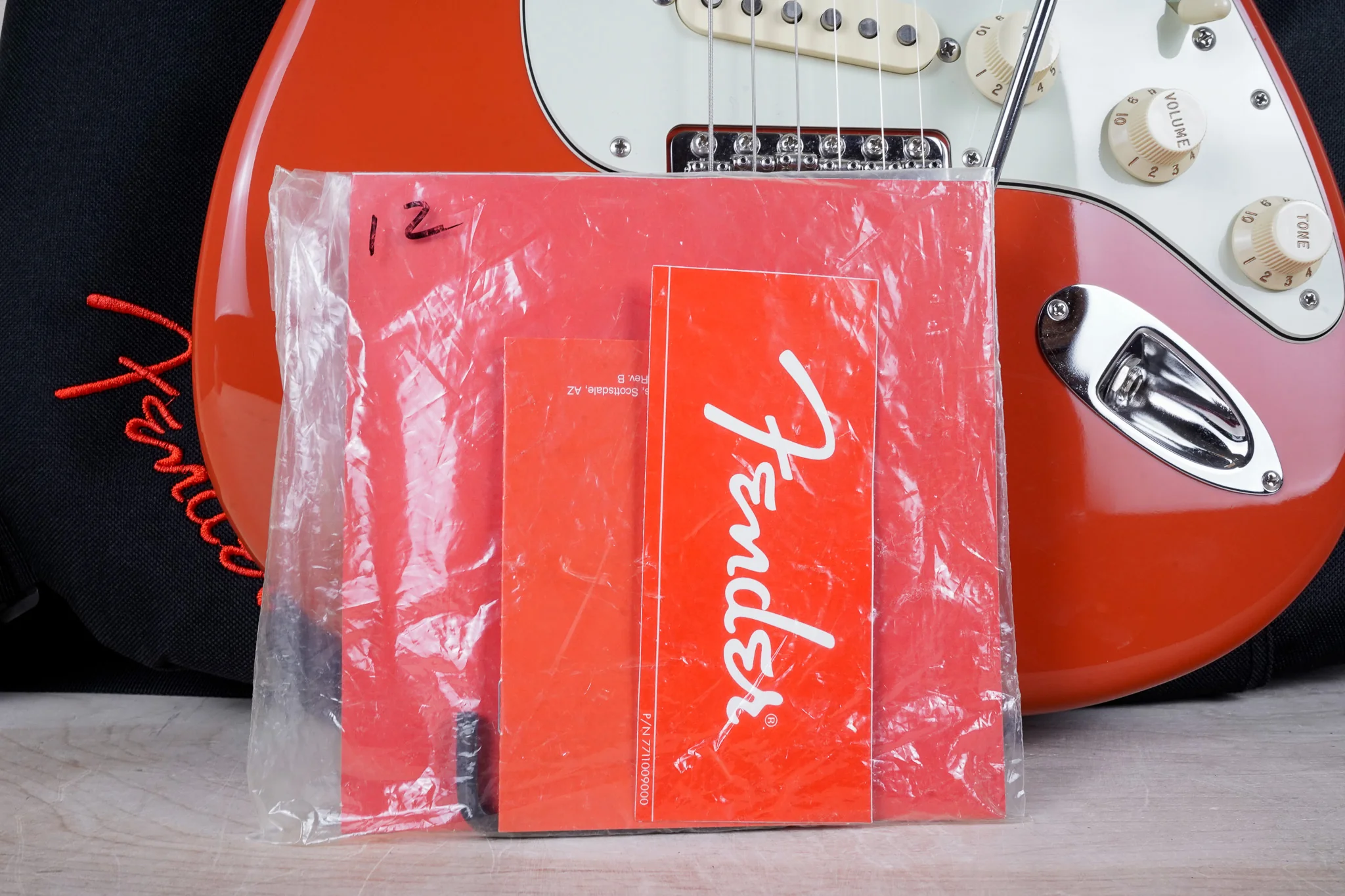 Fender Traditional II '60s Stratocaster MIJ 2023 Fiesta Red Japan w/ Bag, Tags - Image 2