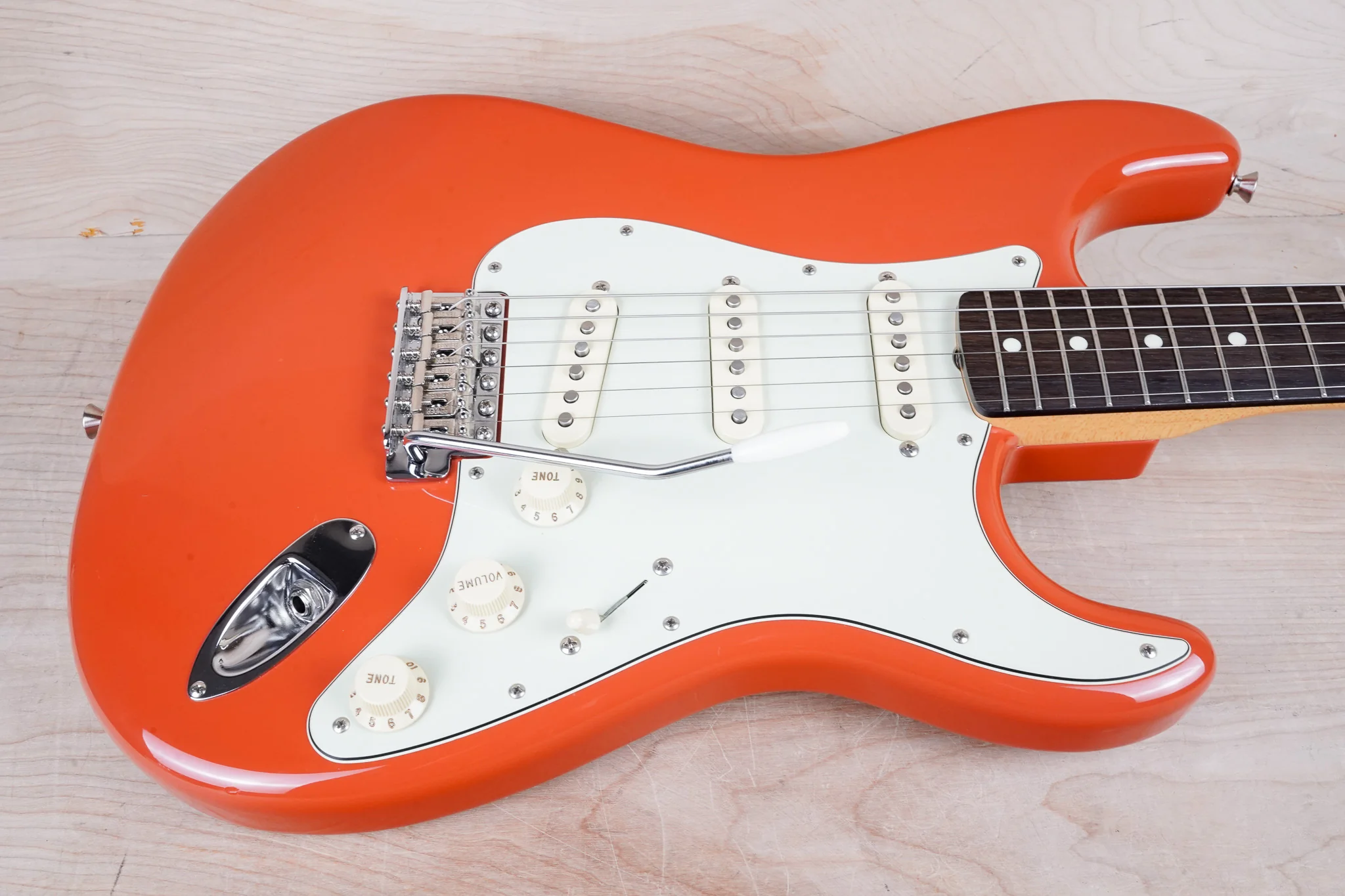 Fender Traditional II '60s Stratocaster MIJ 2023 Fiesta Red Japan w/ Bag, Tags - Image 5