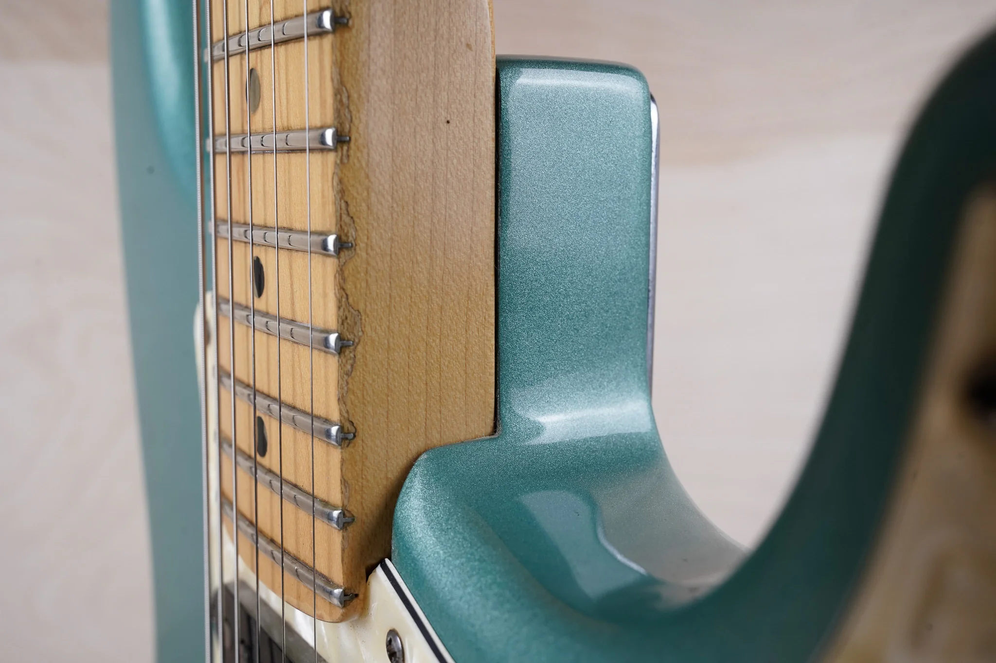 Fender US Lone Star Stratocaster 1999 Teal Green Metallic USA w/ Hard Case - Image 22