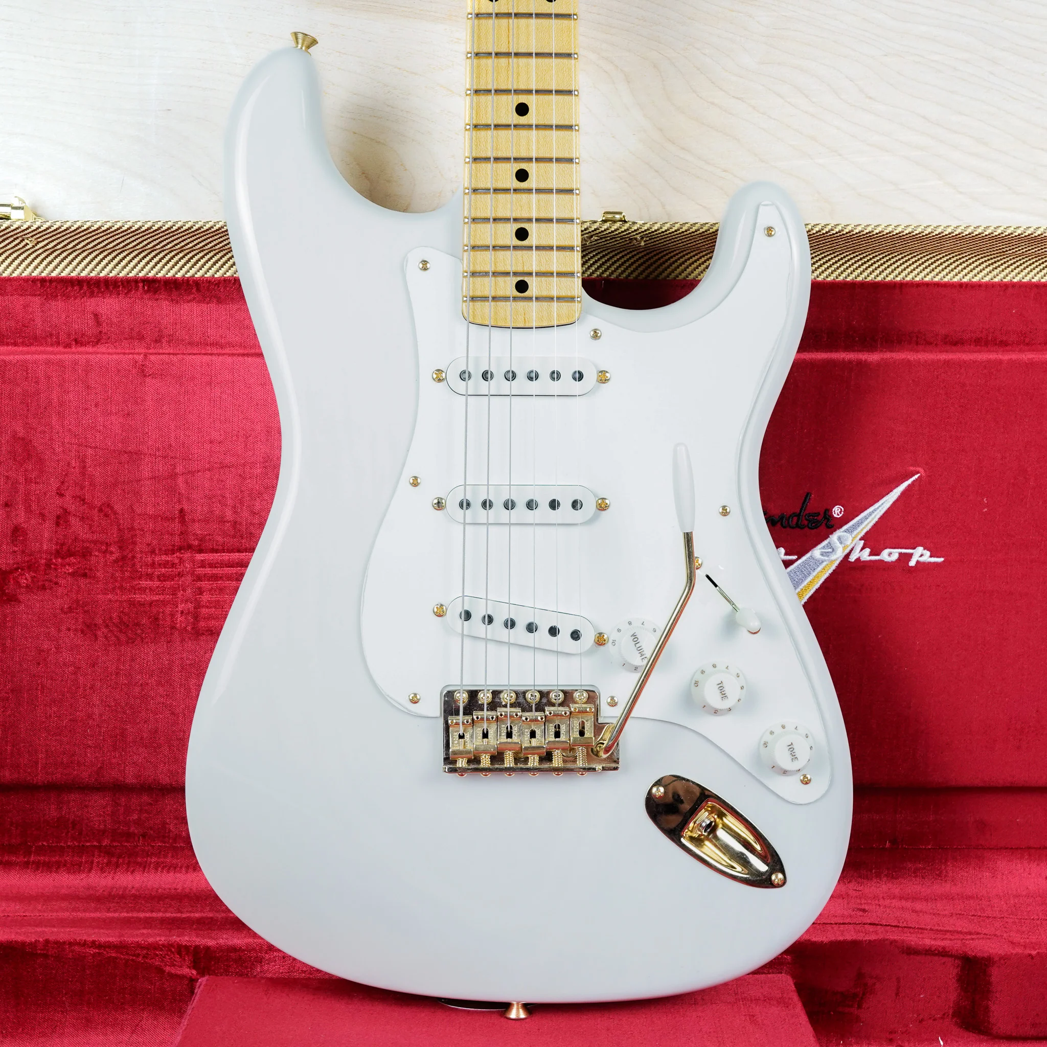 Fender Vintage Custom Shop 1957 Reissue Stratocaster TCP Time Capsule 2023 Aged White Blonde w/ OHSC