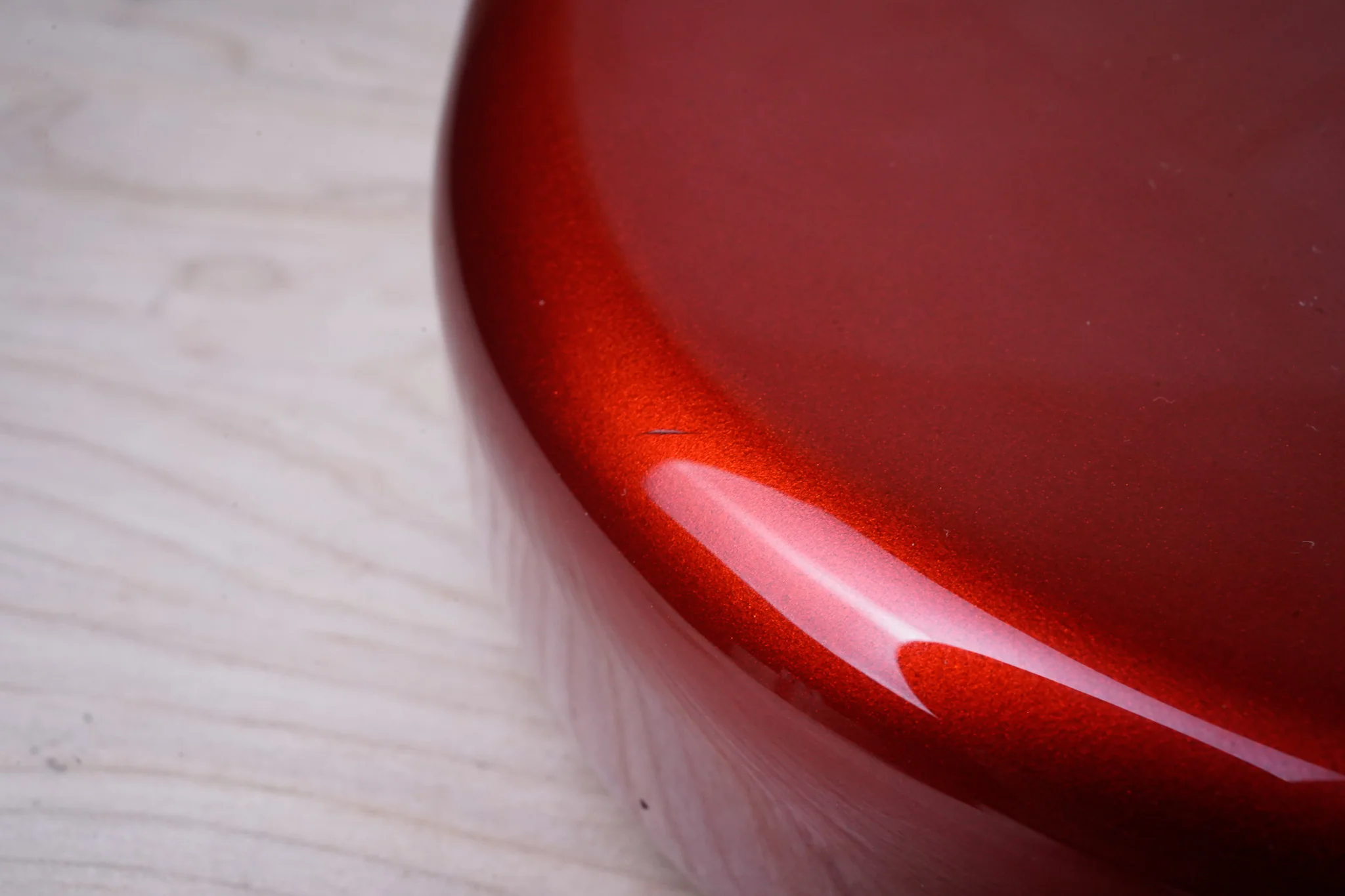 FGN J-Standard Bass 2011 Candy Apple Red Fujigen Made in Japan MIJ w/ Bag - Image 6