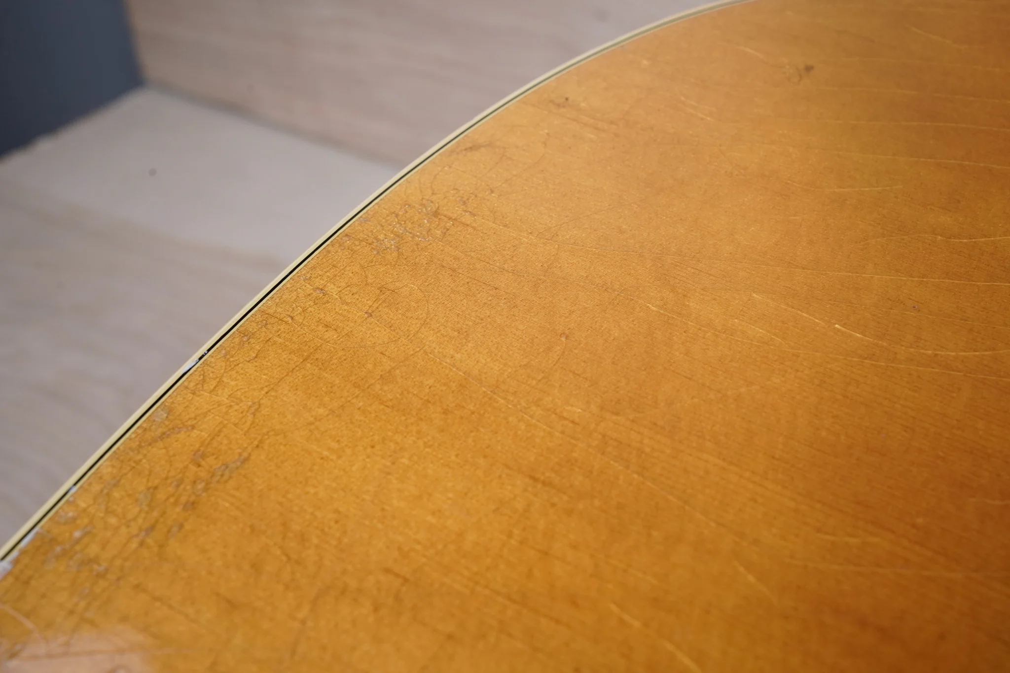 Gibson Blue Ridge Acoustic Guitar 1968 Natural Vintage w/ Bag - Image 13