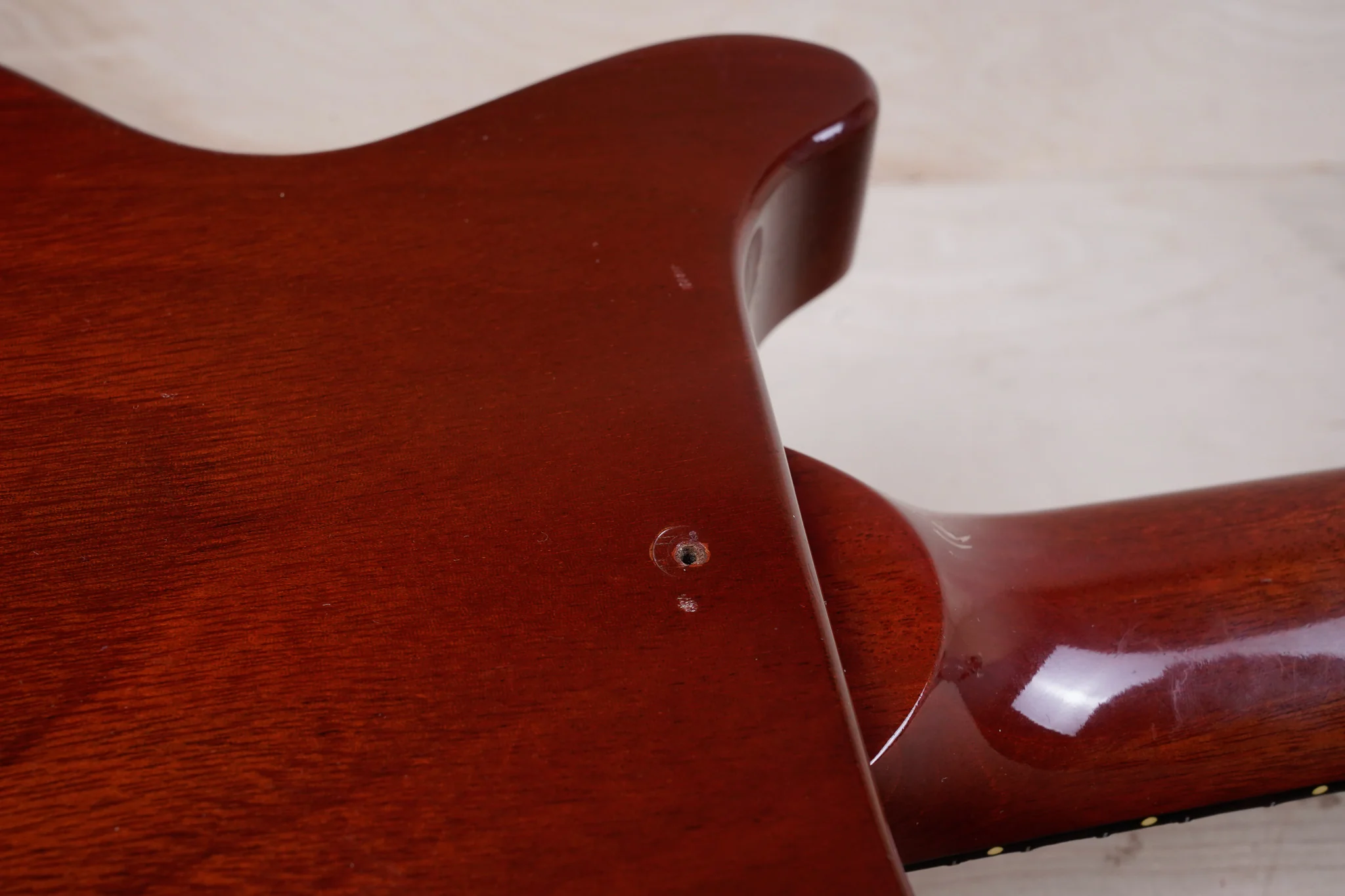 Gibson Custom 1958 Les Paul Junior Double-Cut Reissue VOS 1998 Faded Cherry w/ Bag - Image 22