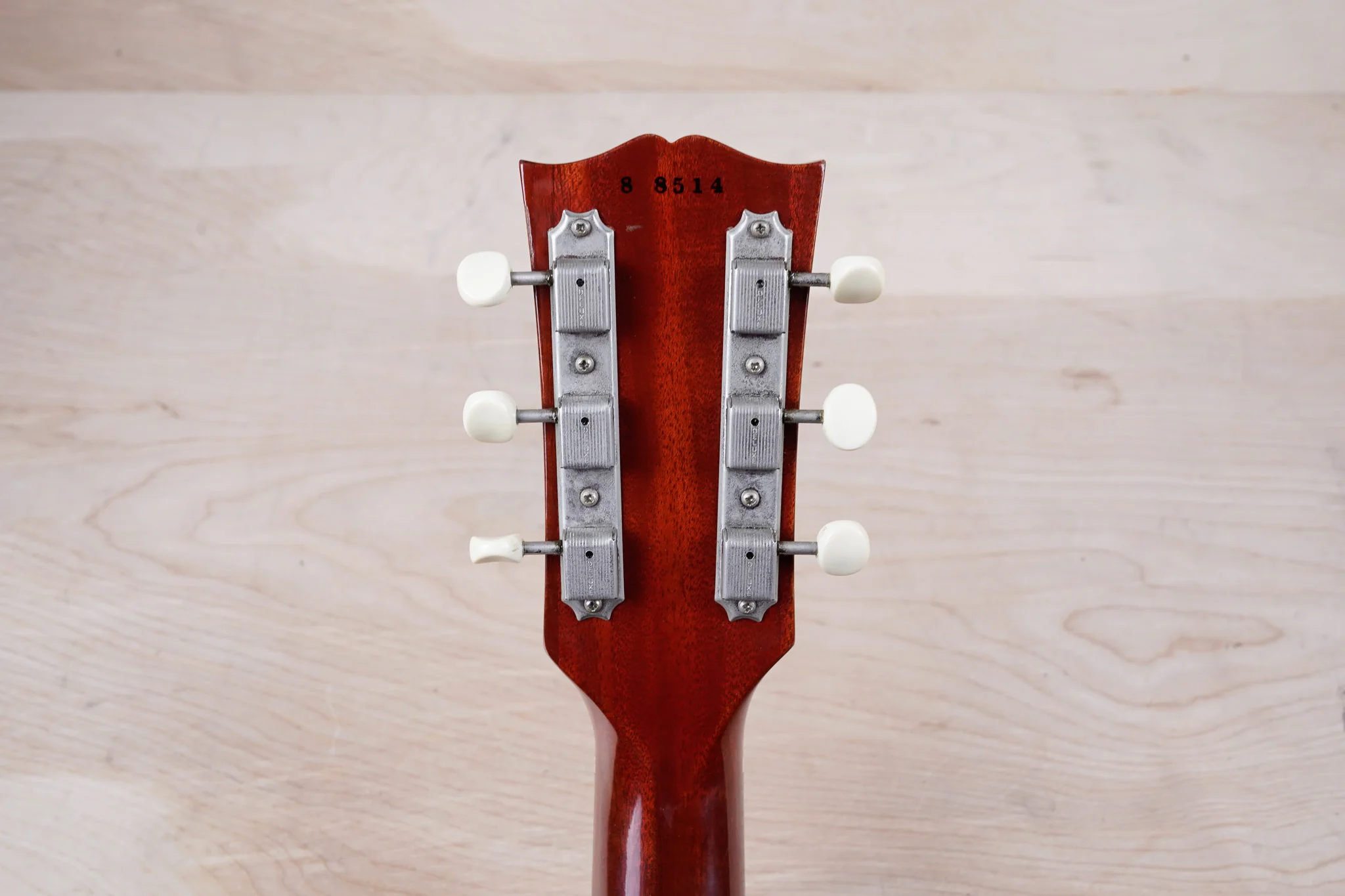 Gibson Custom 1958 Les Paul Junior Double-Cut Reissue VOS 1998 Faded Cherry w/ Bag - Image 28