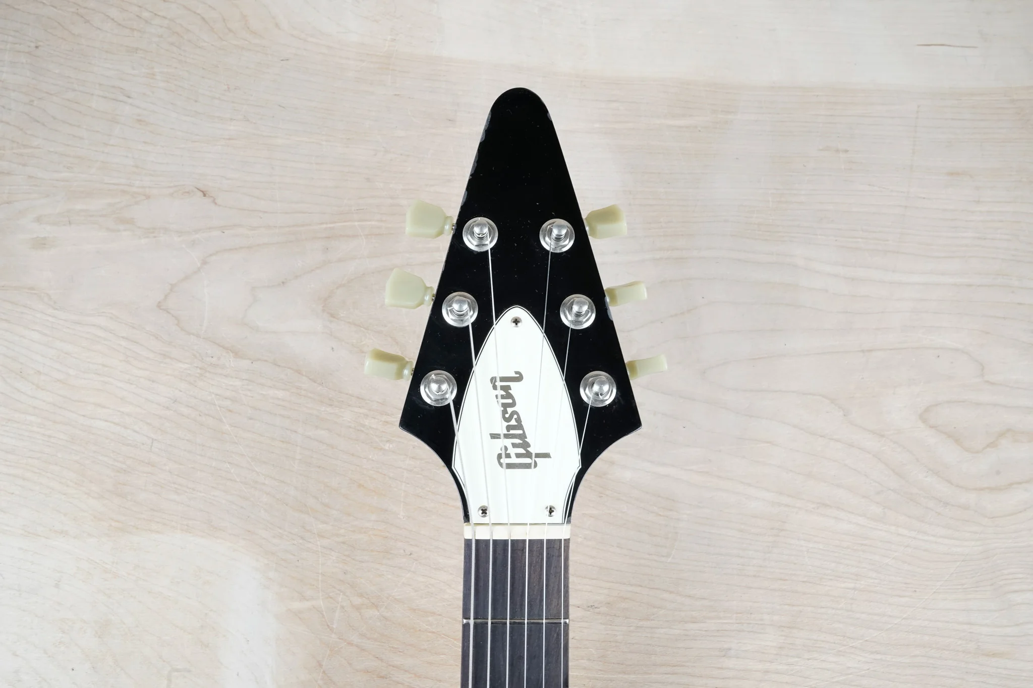 Gibson Flying V Factor X 2005 Ebony '67 Reissue w/ Bag - Image 18