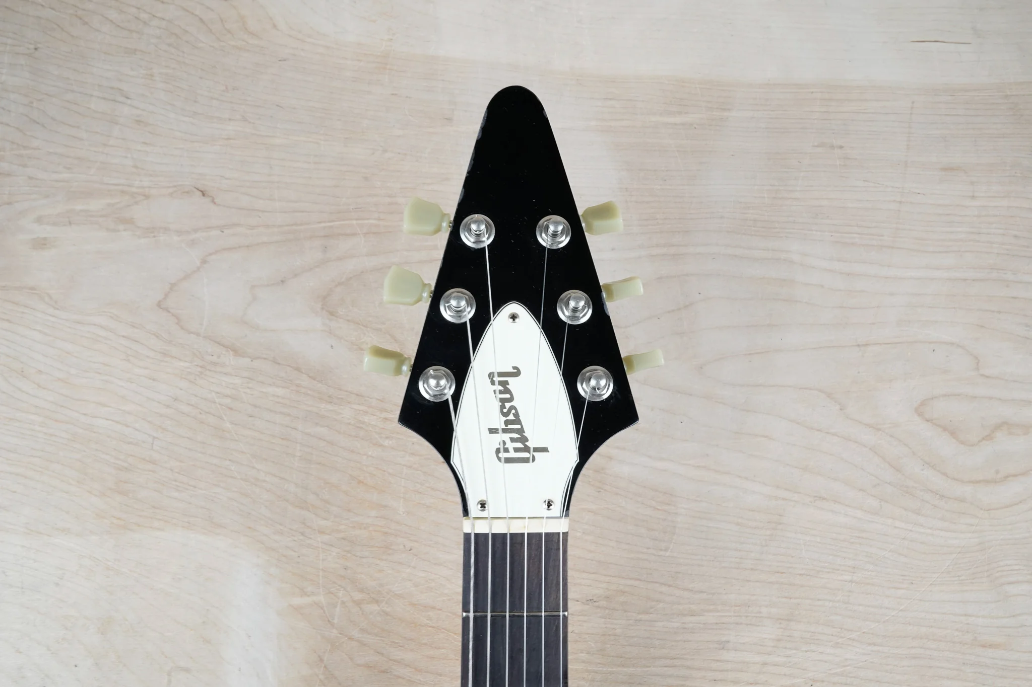Gibson Flying V Factor X 2005 Ebony '67 Reissue w/ Bag - Image 19