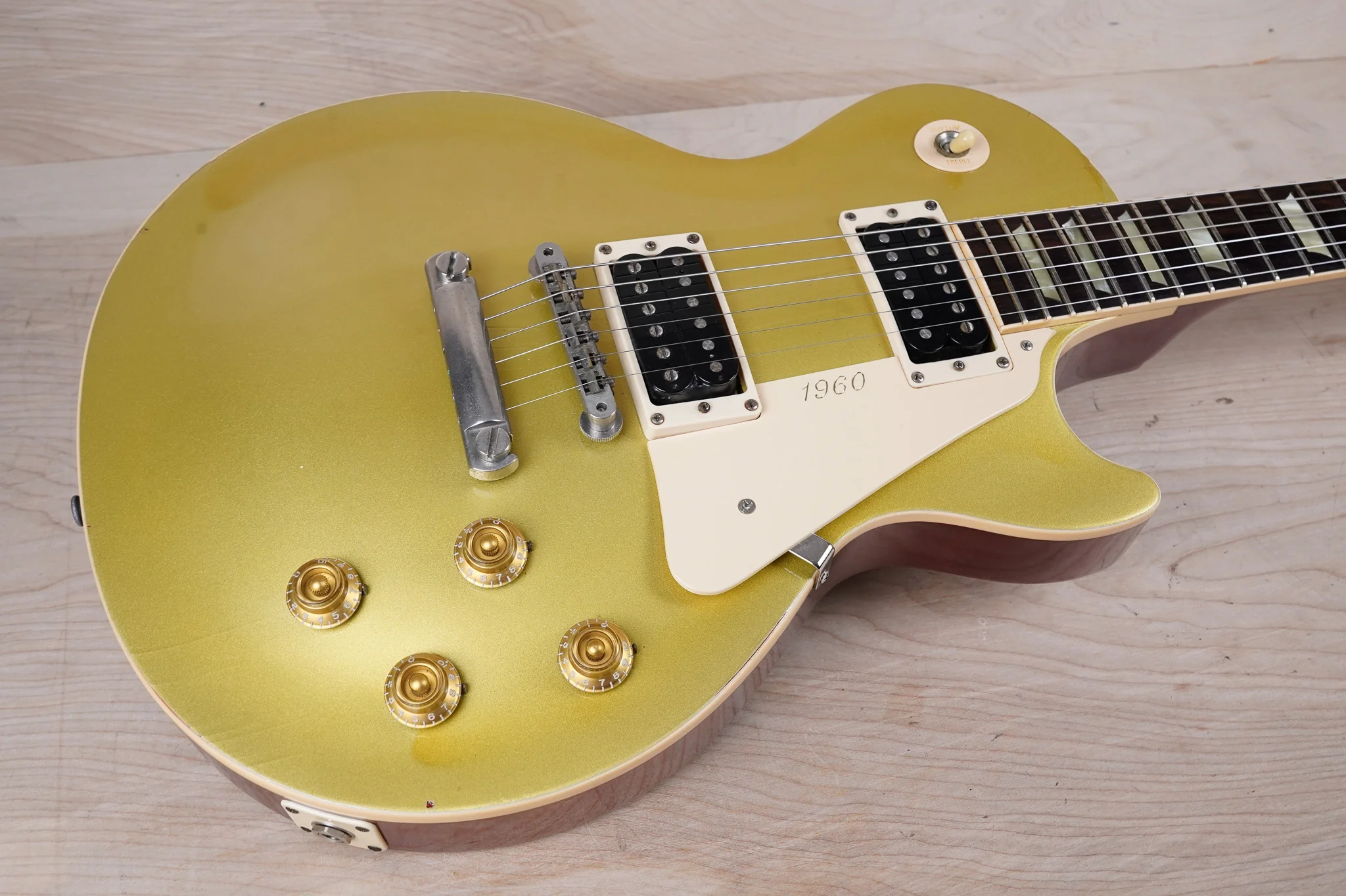 Gibson Les Paul 1960 Classic 1998 Goldtop Refinish w/ OHSC - Image 3