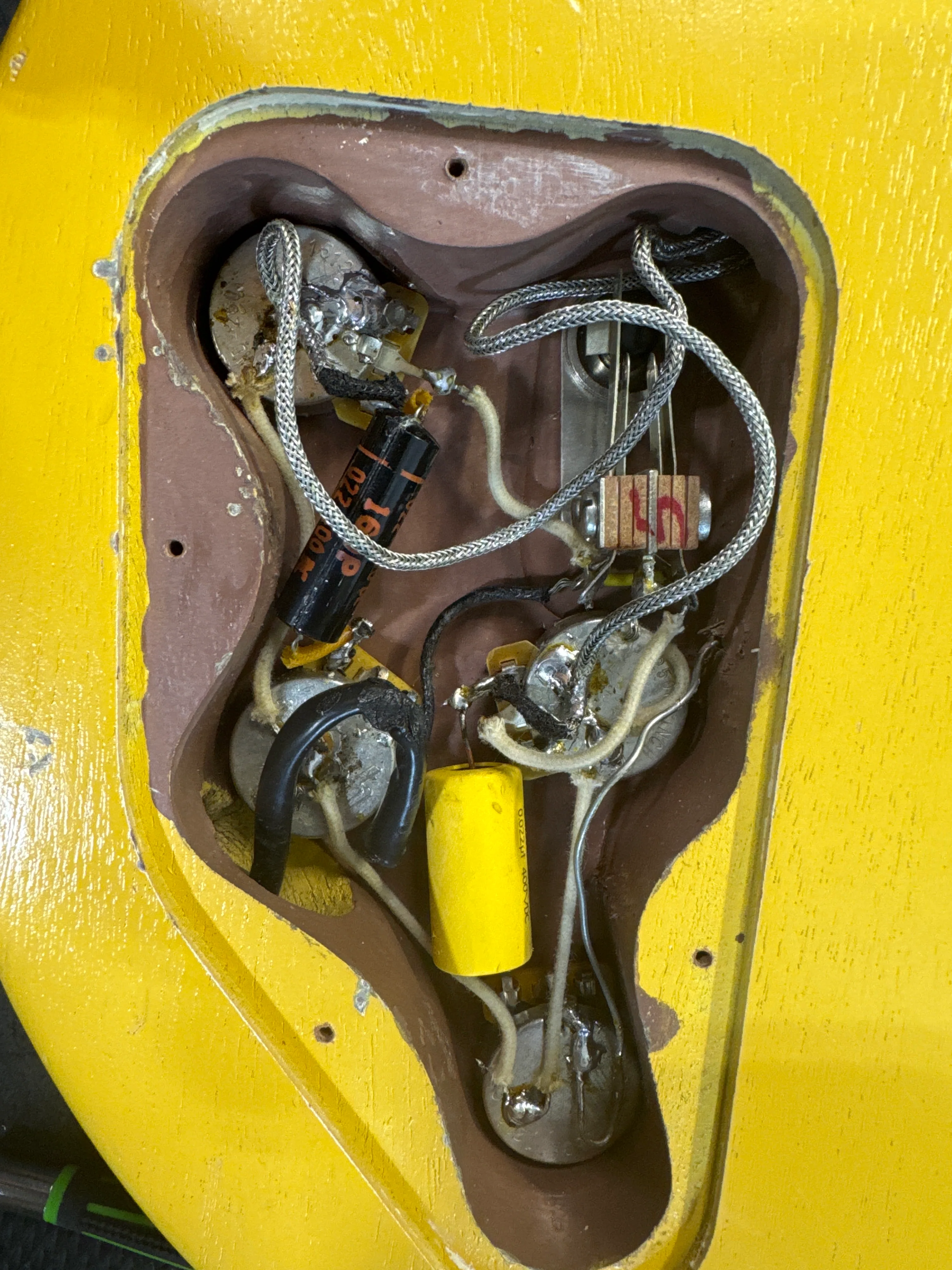 Gibson Les Paul Faded Double Cutaway 2008 Worn Yellow DC Special w/ Gold Gibson Hard Case - Image 22