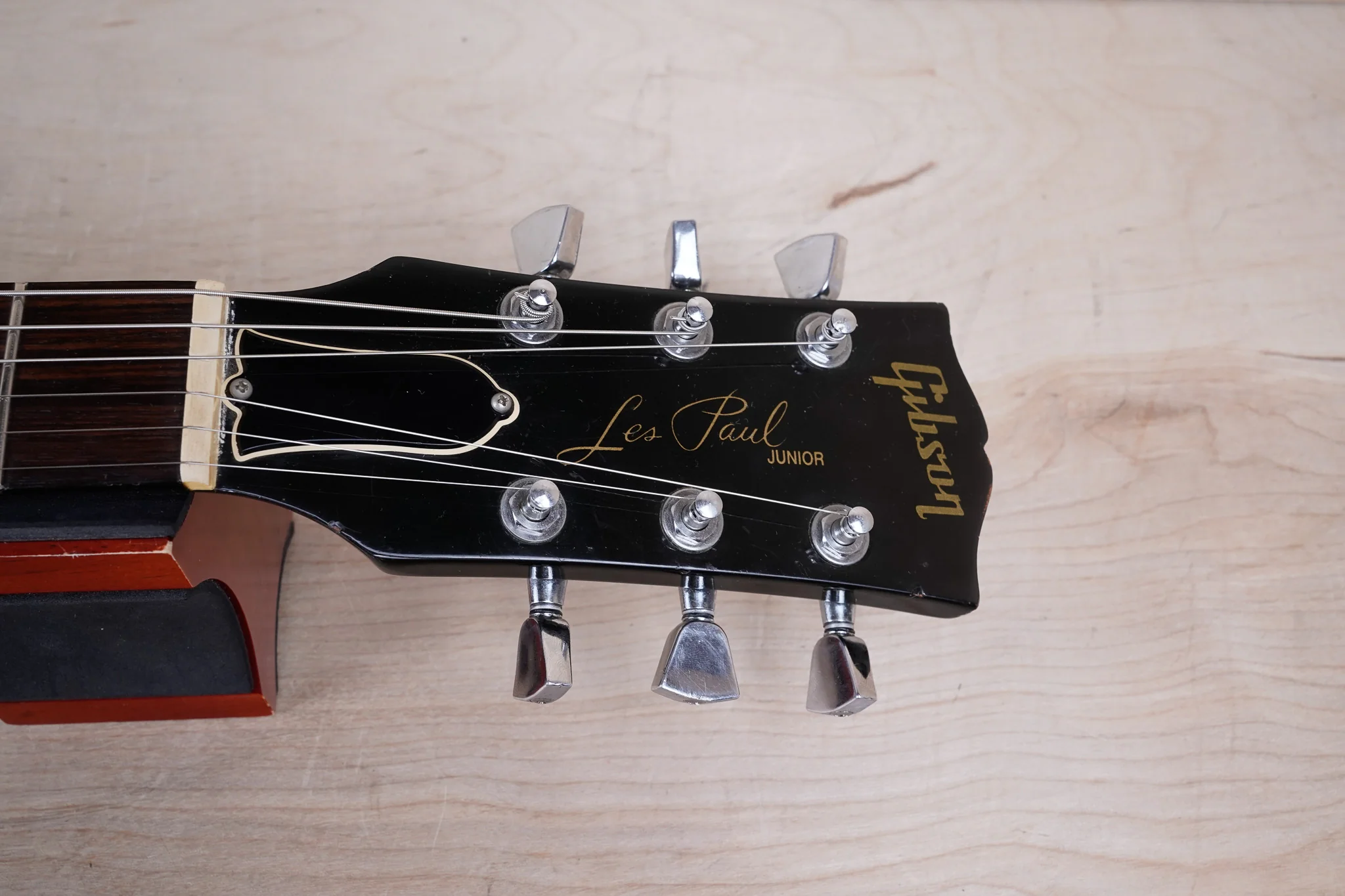 Gibson Les Paul Junior 1991 Sunburst w/ Chainsaw Case - Image 4