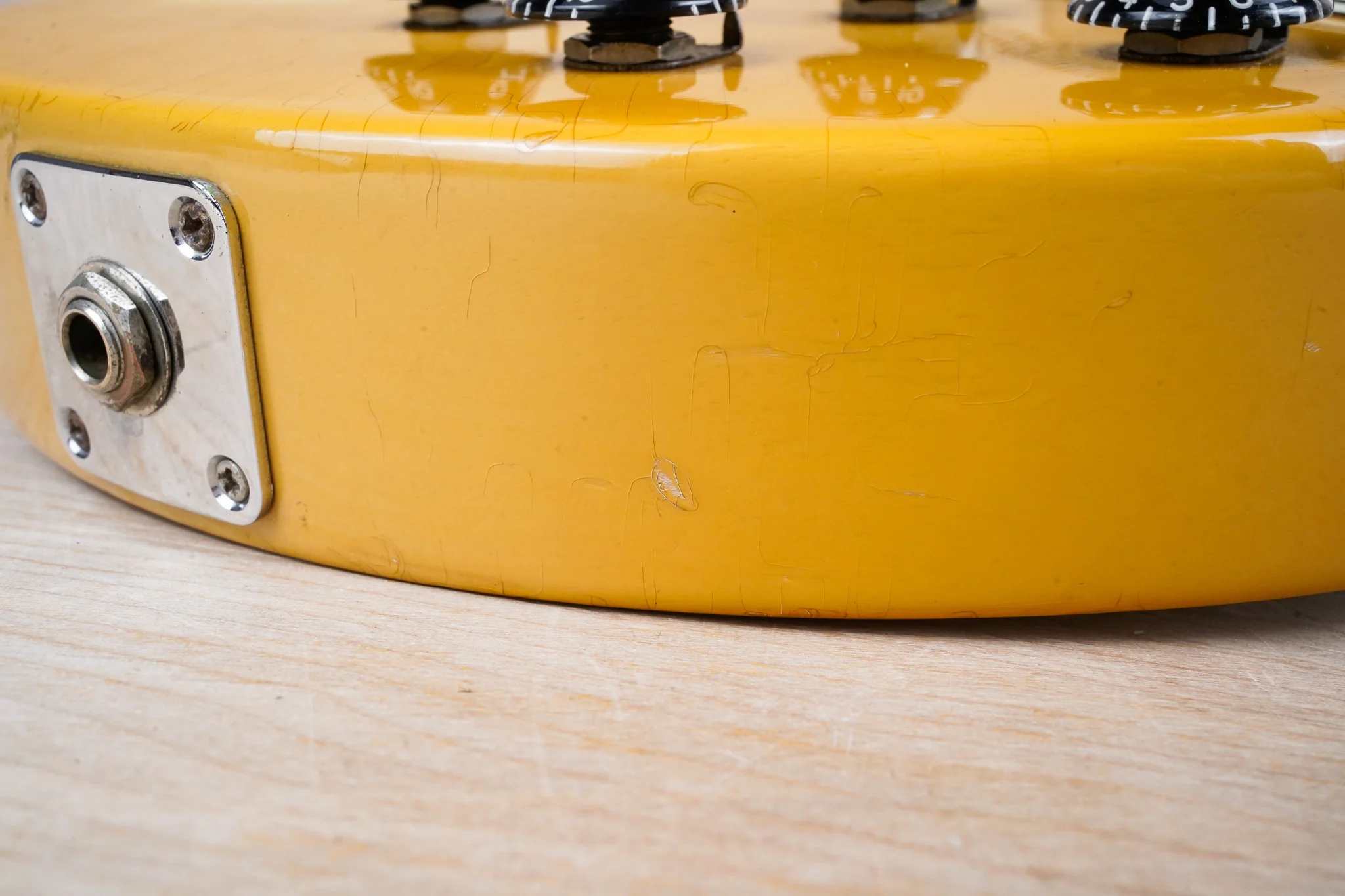 Gibson Les Paul Special 1997 TV Yellow Yamano Music w/ OHSC - Image 7