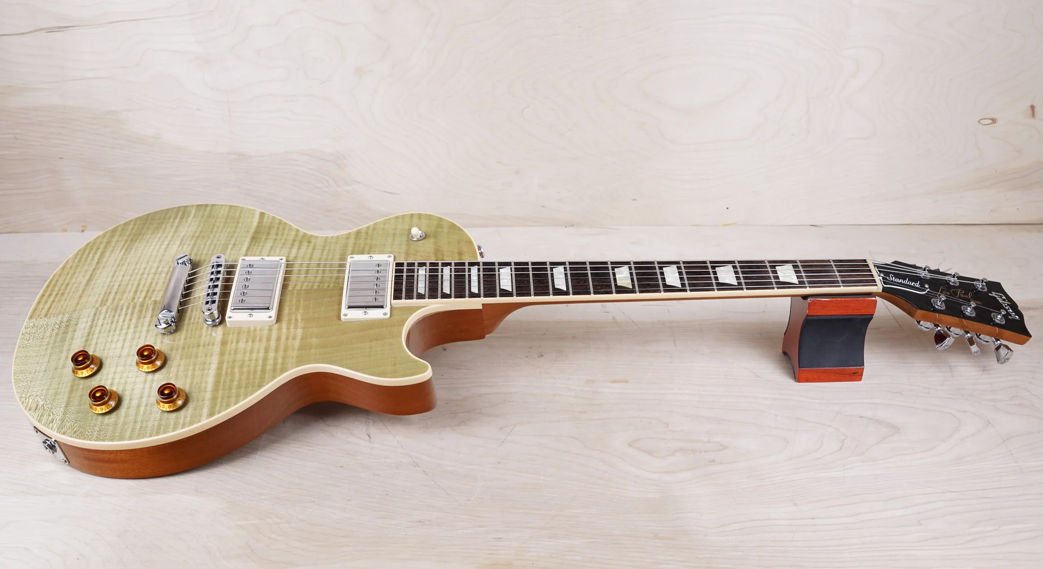 Gibson Les Paul Standard 2019 Seafoam Green Aged AAA Burstbucker Pro PAFs w/ OHSC - Image 3