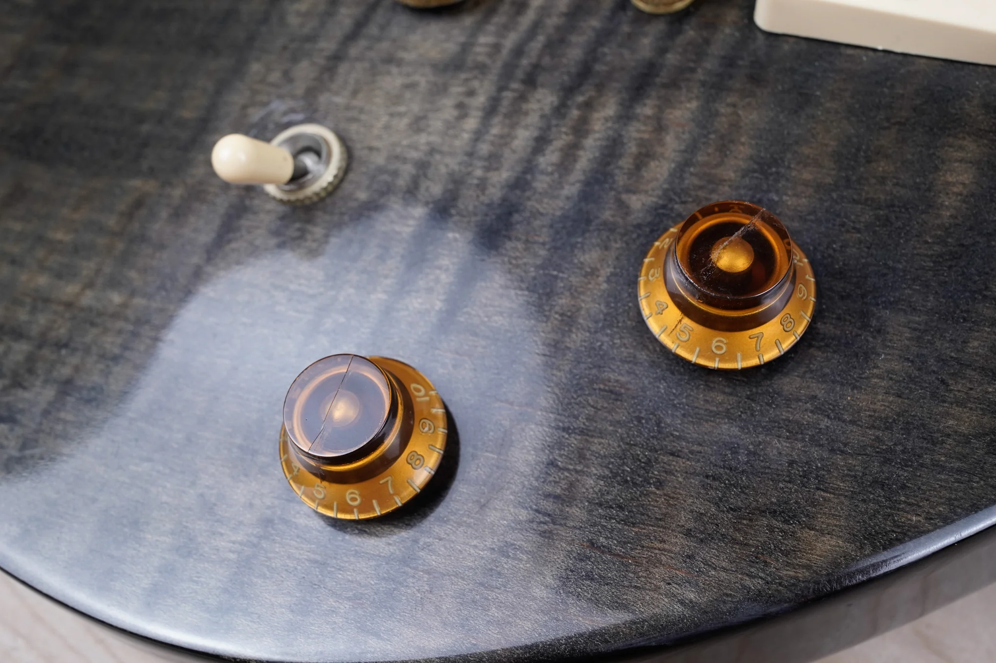Gibson Les Paul Standard Double Cutaway Plus 2005 Trans Black w/ OHSC - Image 10