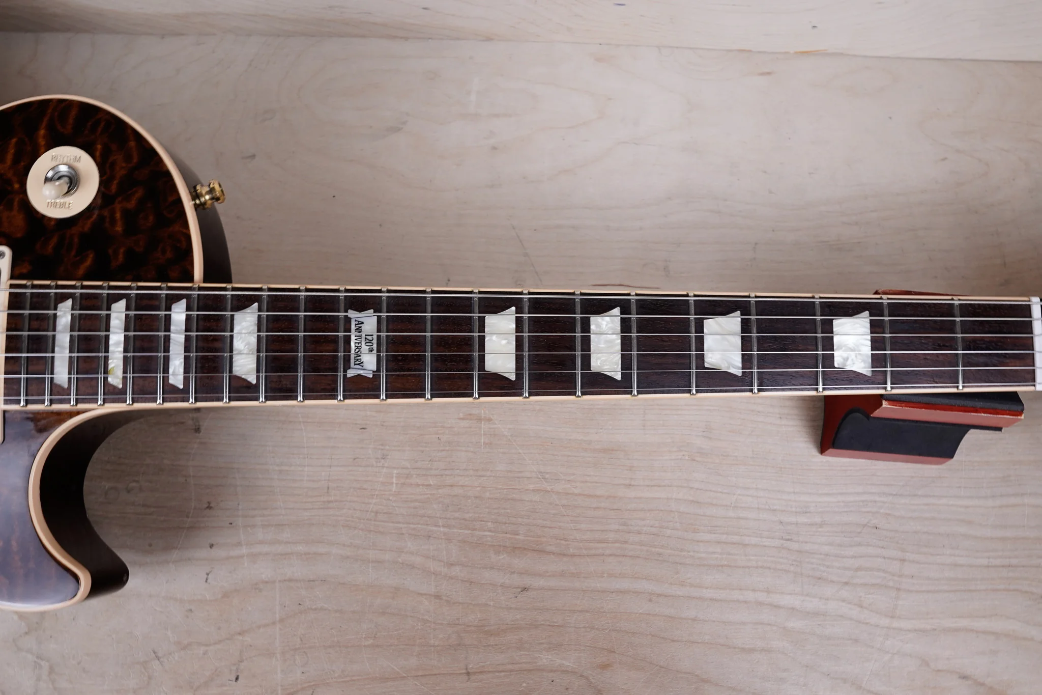 Gibson Les Paul Standard Premium Employee Select Book Matched AAA Quilt Top 2014 Root Beer w/ Hard Case - Image 27