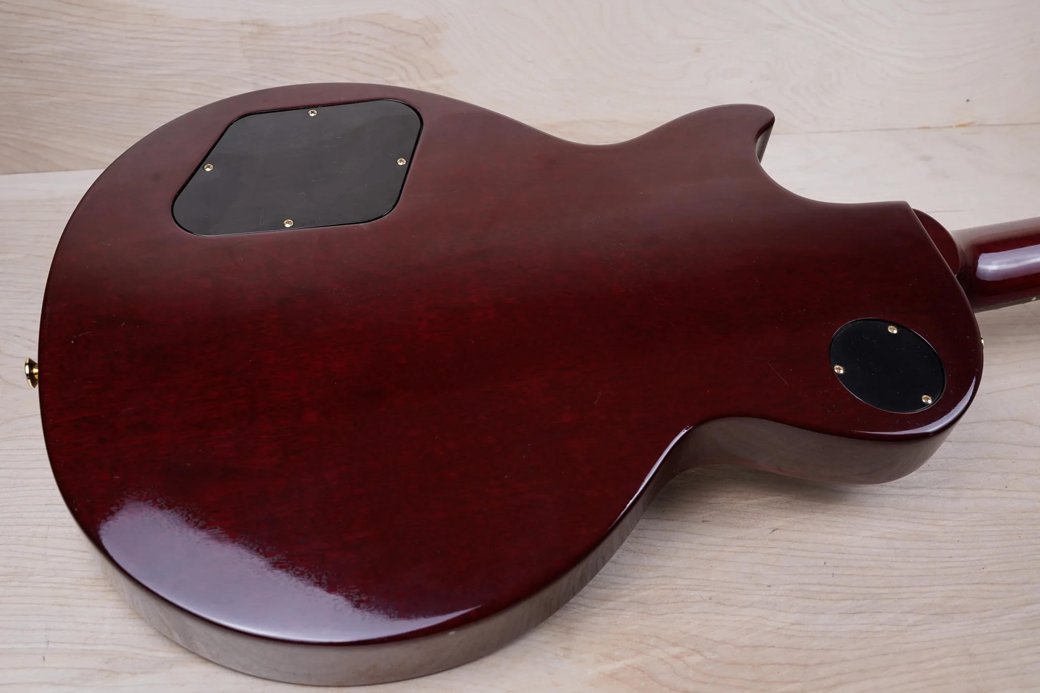 Gibson Les Paul Studio Premium Plus 2002 Wine Red w/ Hard Case - Image 12