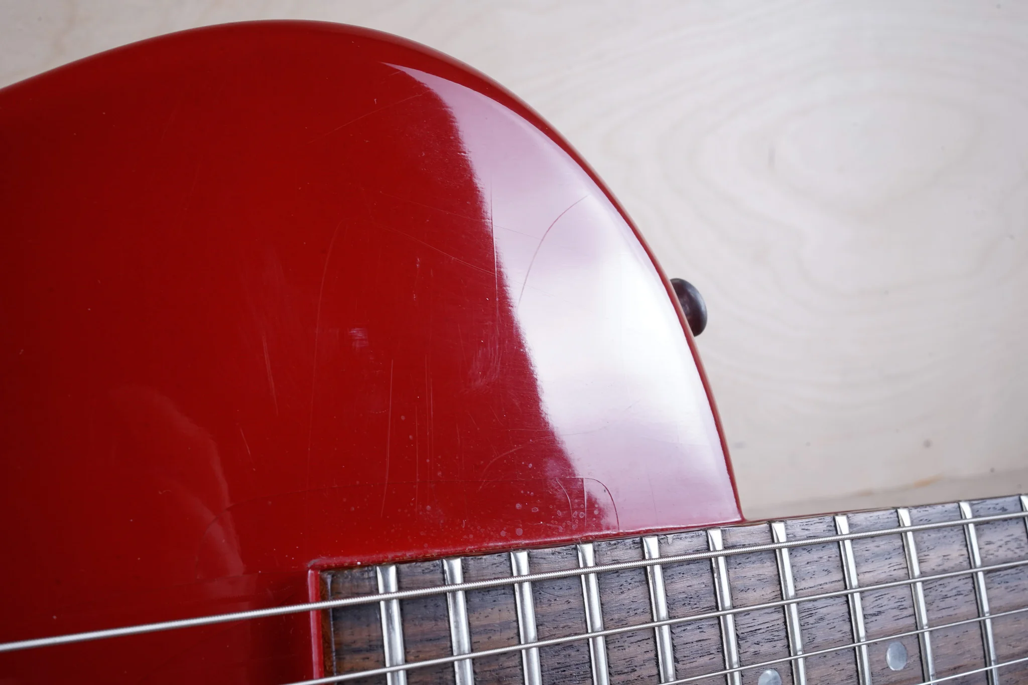 Gibson Melody Maker 1985 Cardinal Red Vintage w/ Bag - Image 10