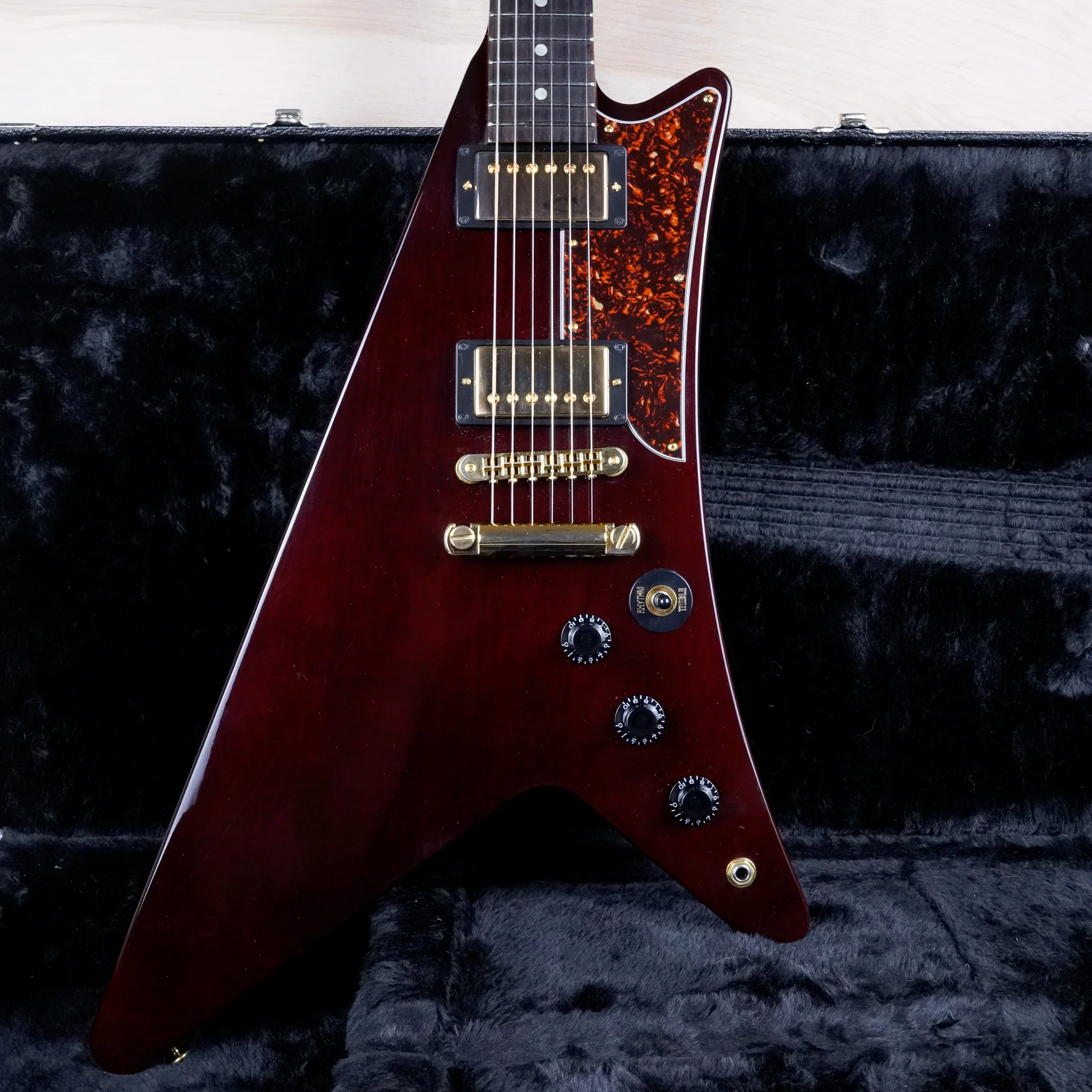 Gibson Moderne 2019 Aged Cherry '57 Classic PAFs w/ OHSC