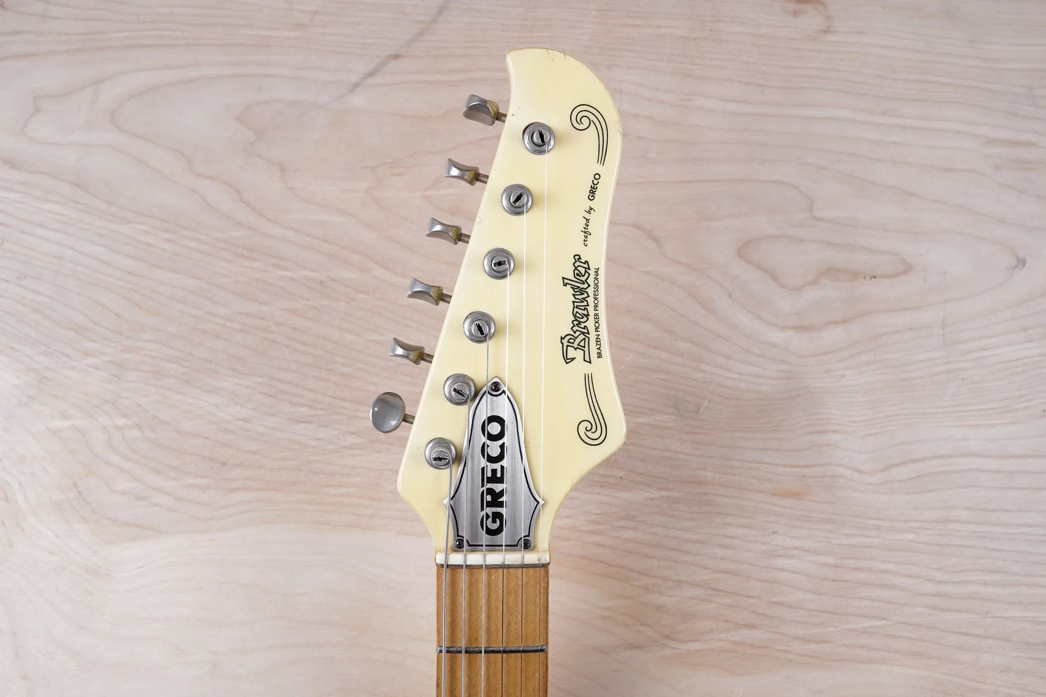 Greco BW-600 Brawler MIJ 1978 Aged White Maxon Pickups Made in Japan w/ Hard Case - Image 22