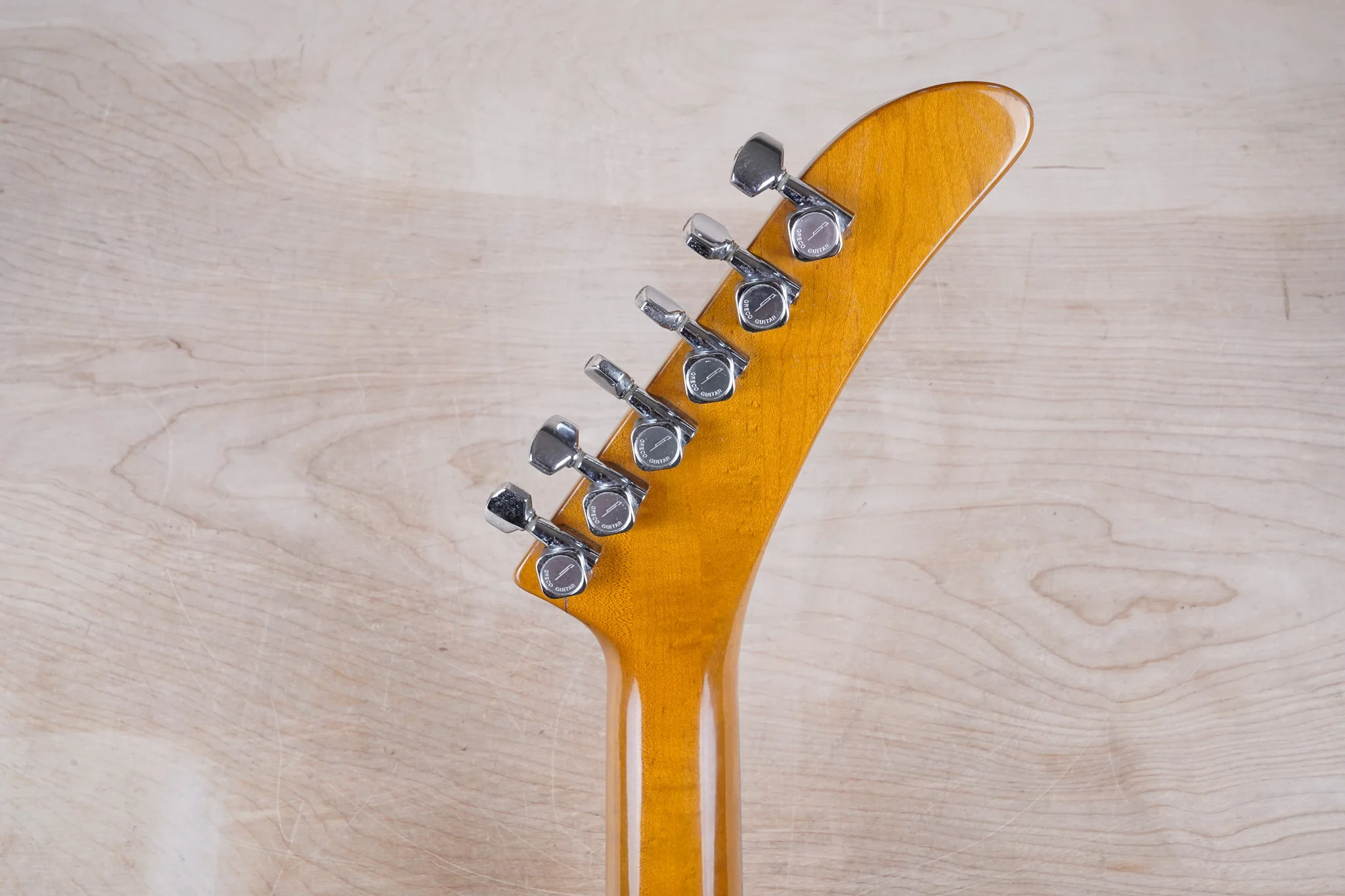 Greco Order Made EX-1000 Left Handed MIJ 1975 Natural Fujigen (Lefty EX800, Ibanez Destroyer 2459) w/ Bag - Image 23