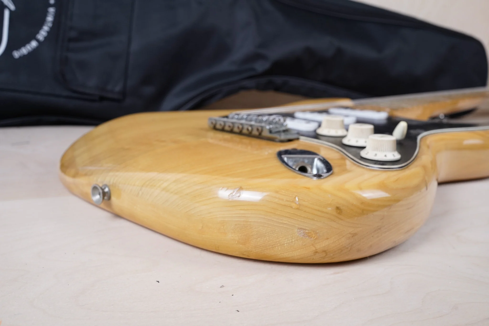 Greco Super Sounds SE450 1976 Natural Vintage Made in Japan MIJ  w/ Bag - Image 16