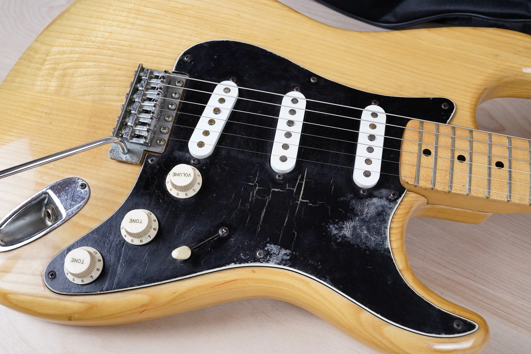 Greco Super Sounds SE450 1976 Natural Vintage Made in Japan MIJ  w/ Bag - Image 3