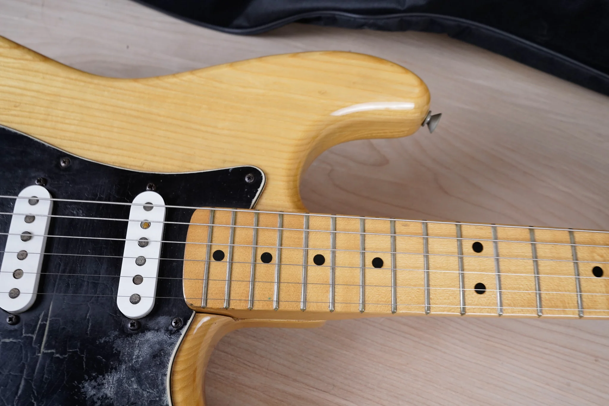 Greco Super Sounds SE450 1976 Natural Vintage Made in Japan MIJ  w/ Bag - Image 6