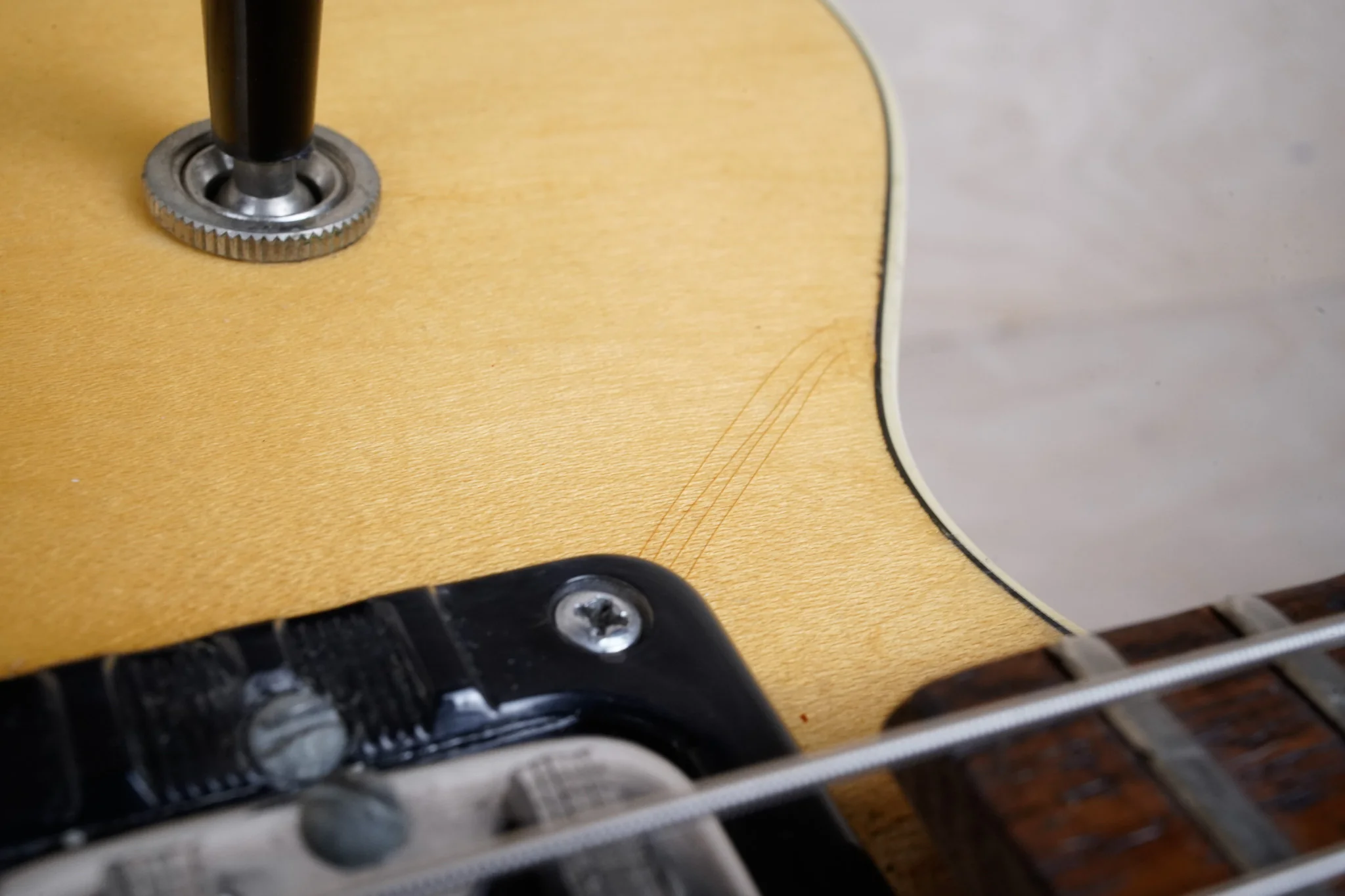 Gretsch 7607 Broadkaster Hollow Body 1975 Natural Filter'Tron Pickups Vintage USA w/ OHSC - Image 9