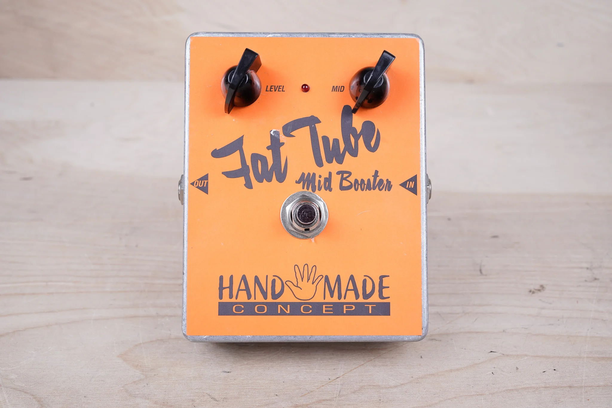 Hand Made Concept FAT TUBE Mid Booster Orange Made in Japan - Image 6