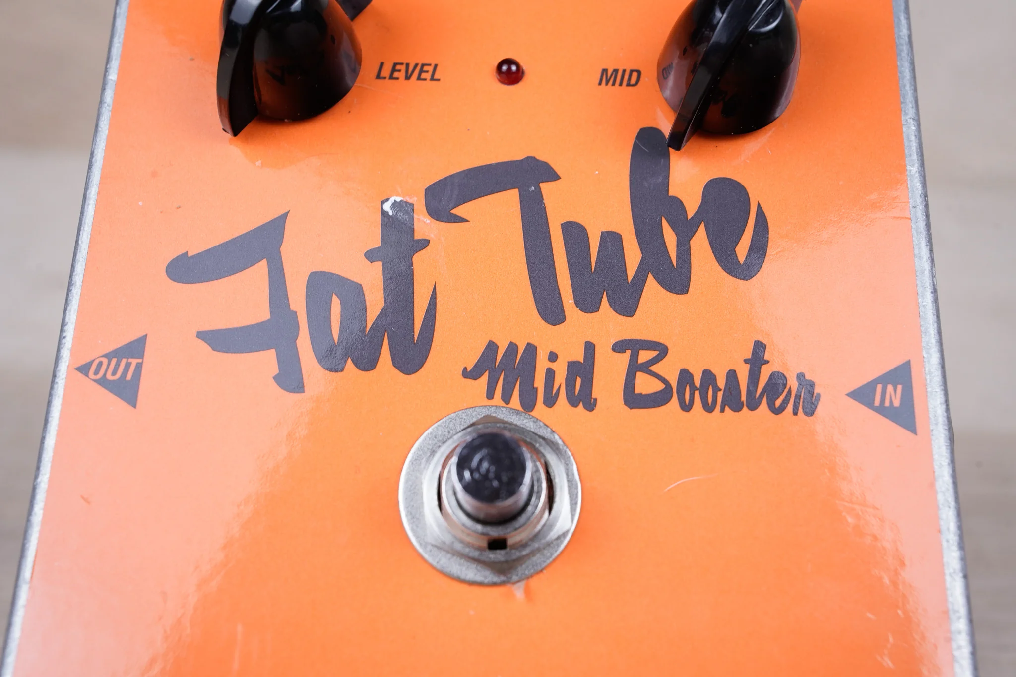 Hand Made Concept FAT TUBE Mid Booster Orange Made in Japan - Image 8