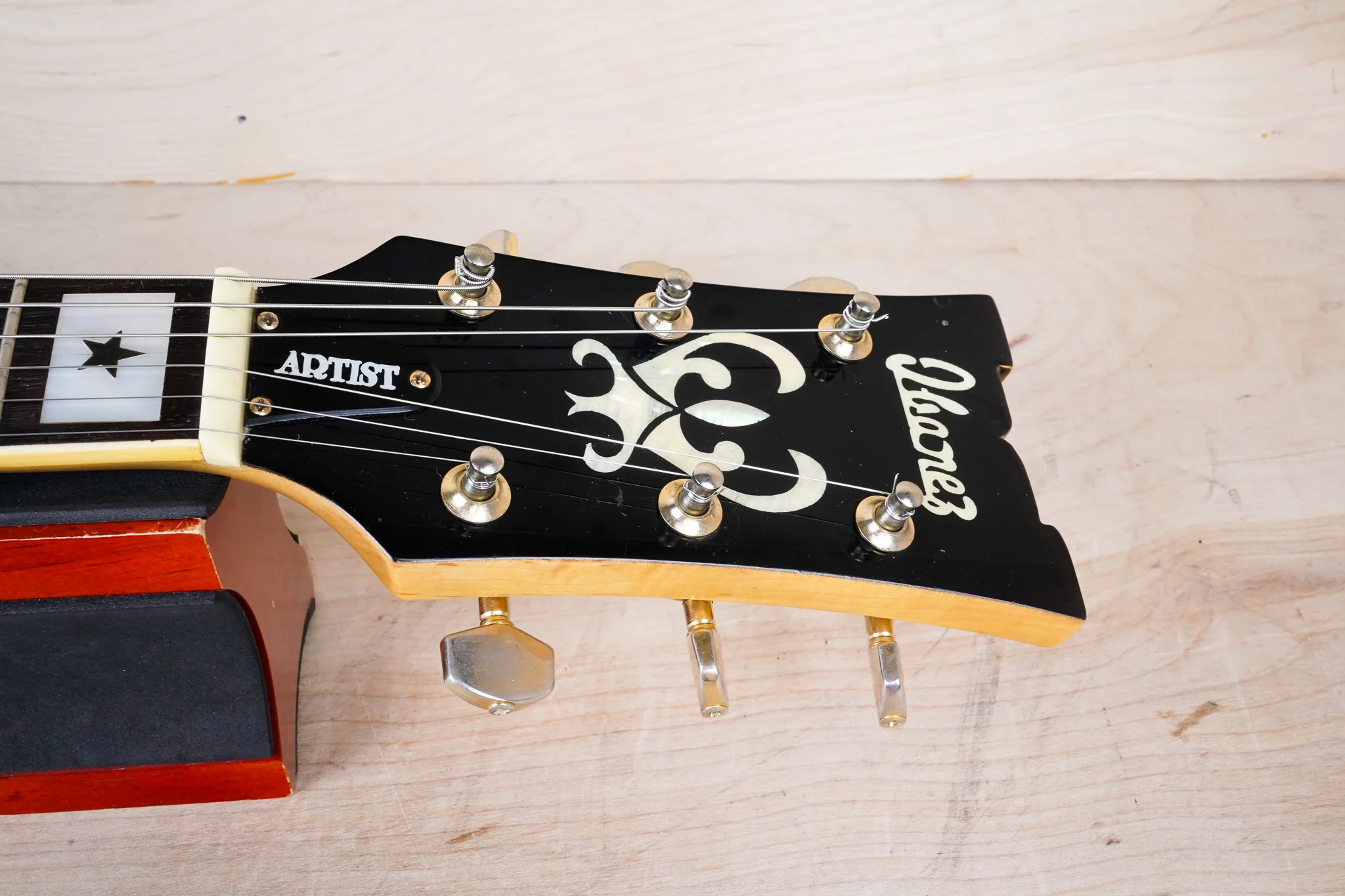 Ibanez 2616 Artist MIJ 1973 Natural Hollow Body Super 70 Pickups Vintage Japan w/ Hard Case - Image 4