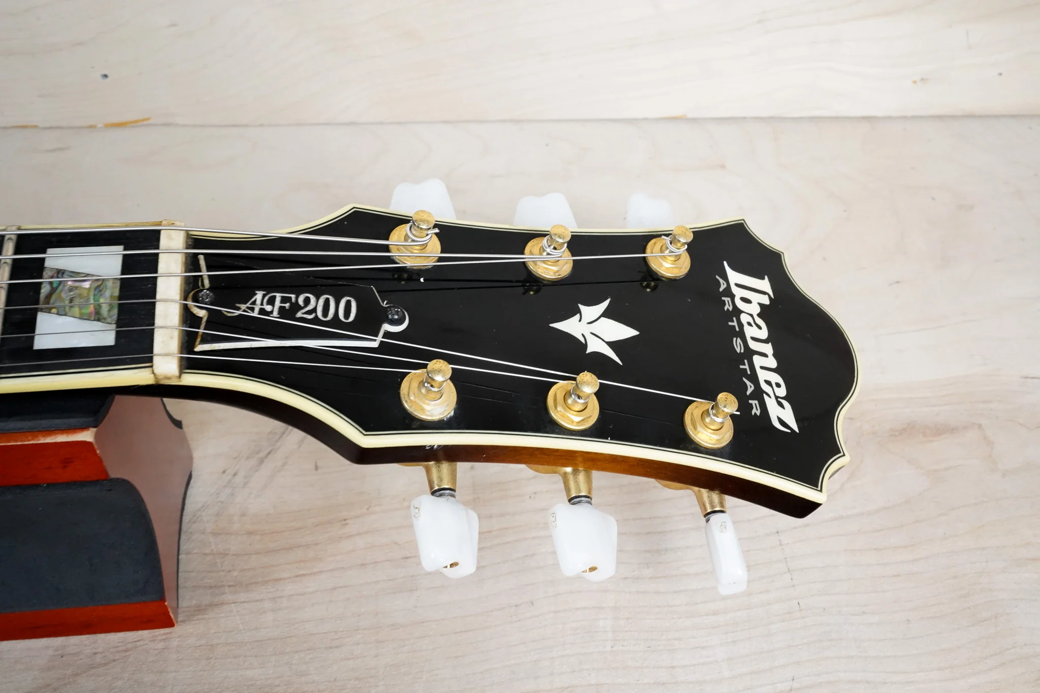 Ibanez Artstar AF-200 MIJ 2002 Antique Violin Made in Japan Super '58 Pickups w/ OHSC - Image 4