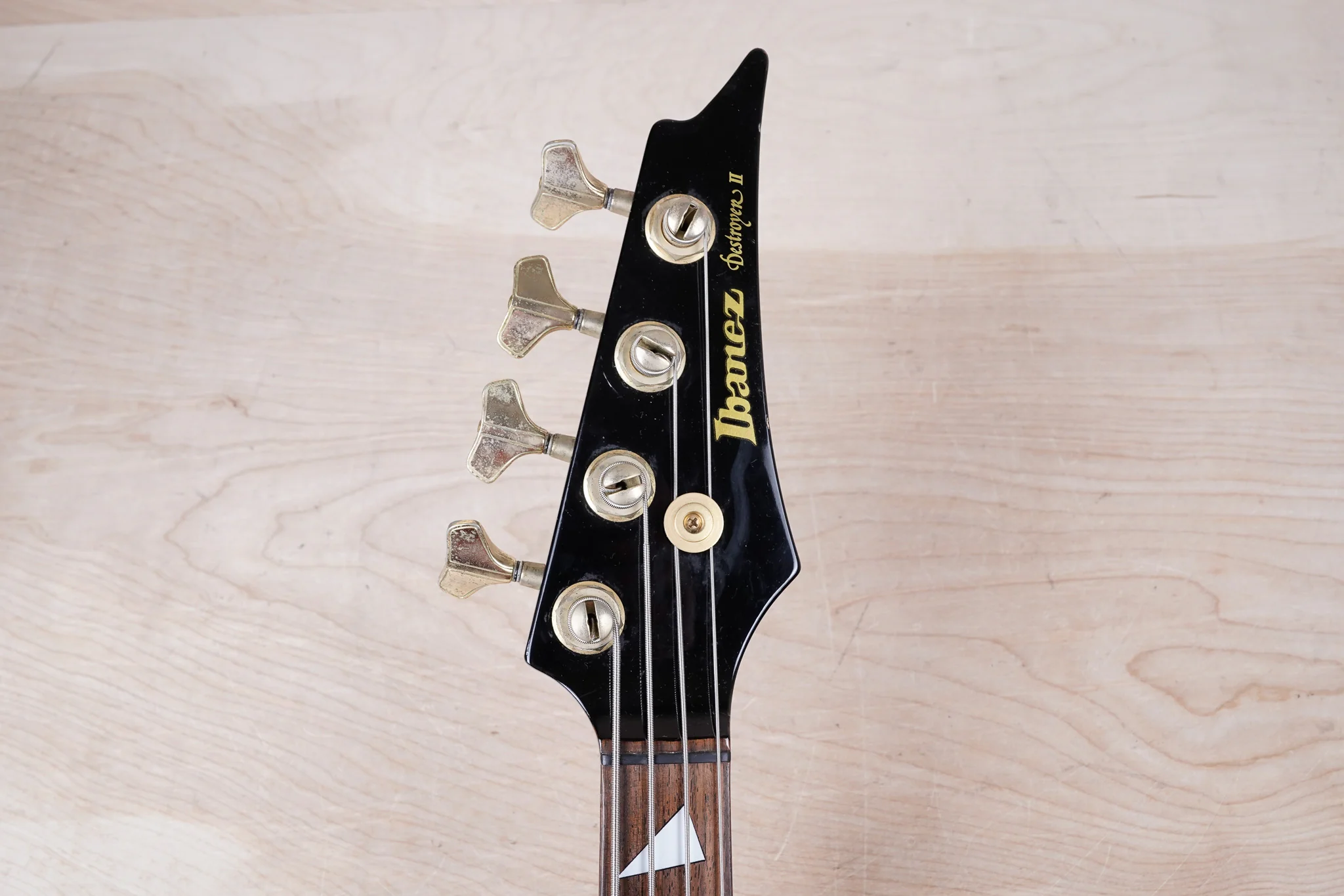 Ibanez Destroyer II DT870 Bass MIJ 1984 Black Vintage Japan Fujigen w/ Hard Case - Image 21