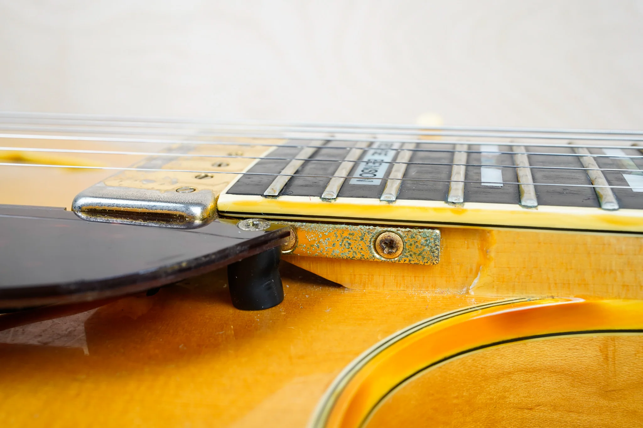 Ibanez GB10 George Benson Signature Hollowbody MIJ 1987 Natural Vintage Japan w/ OHSC - Image 10