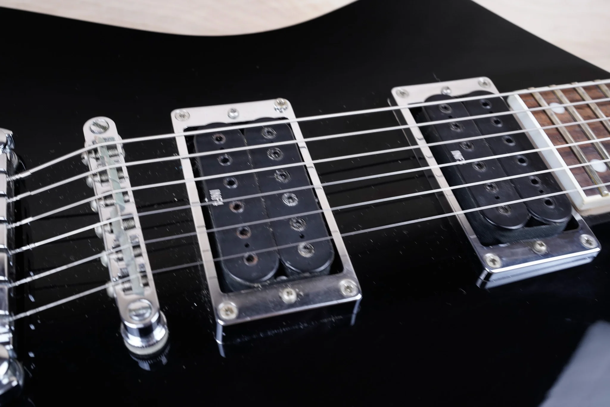 Ibanez ICX220 2005 Black Mini Iceman w/ OHSC - Image 8