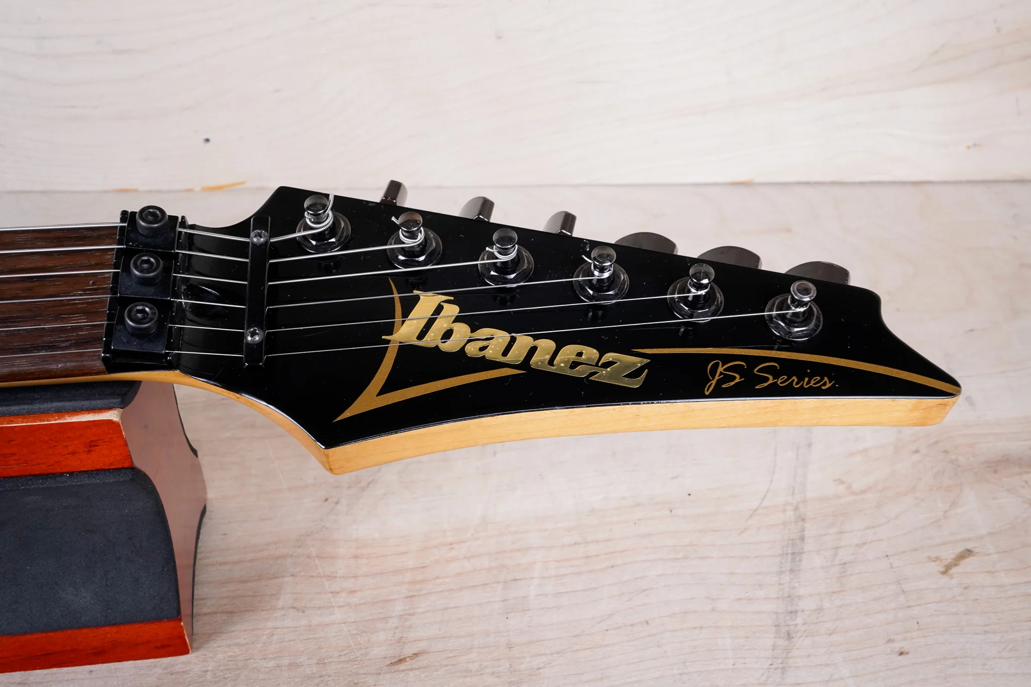 Ibanez JS1000 Joe Satriani Signature MIJ 1998 Burnt Transparent Blue Japan w/ Hard Case - Image 4