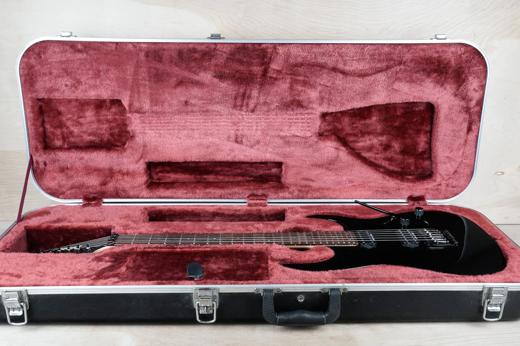 Ibanez Prestige RG1520A Team J. Craft MIJ 2009 Black Japan w/ OHSC - Image 2