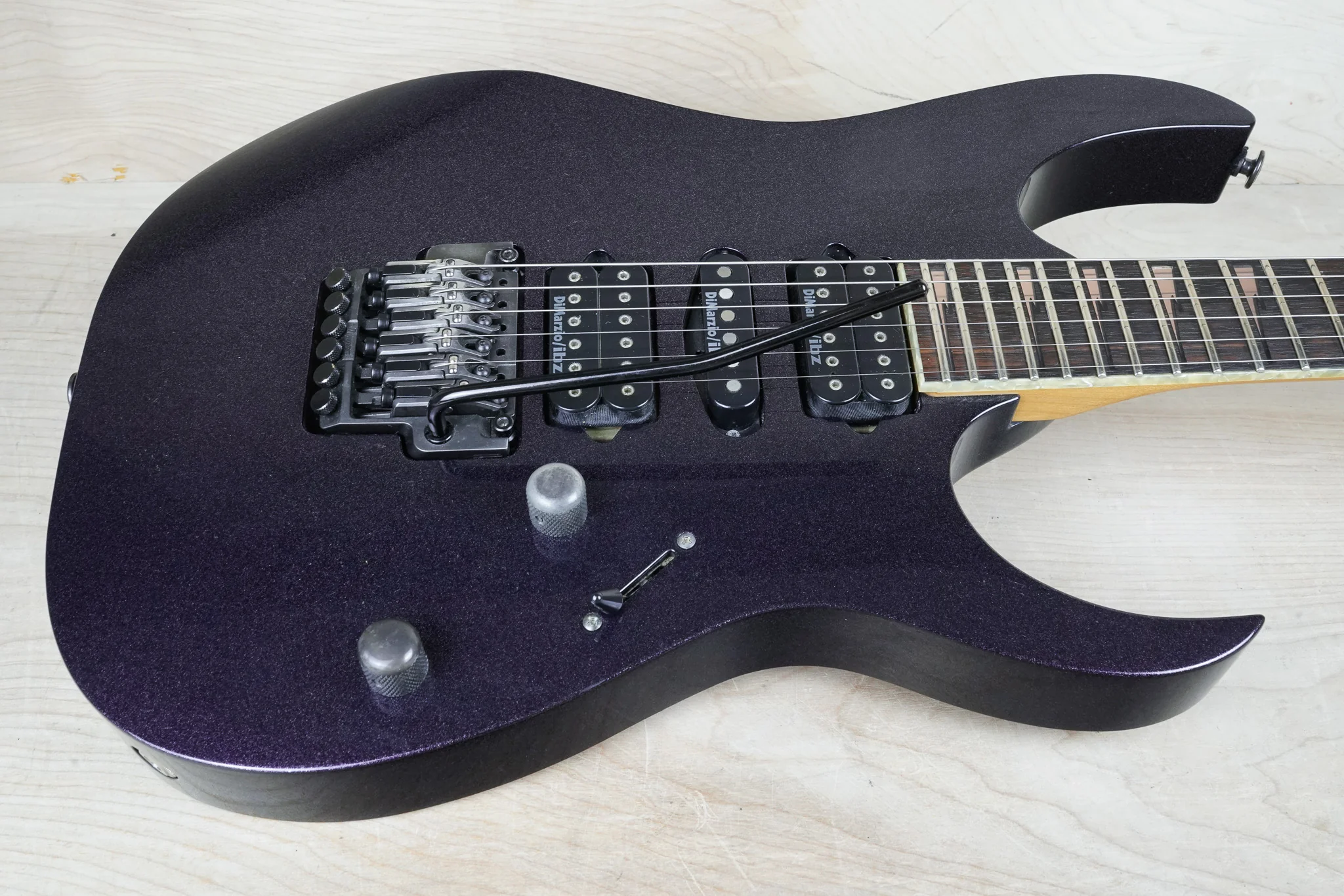 Ibanez Prestige RG2570EX MIJ 2002 Cosmic Blue Japan w/ Hard Case, Paperwork - Image 6
