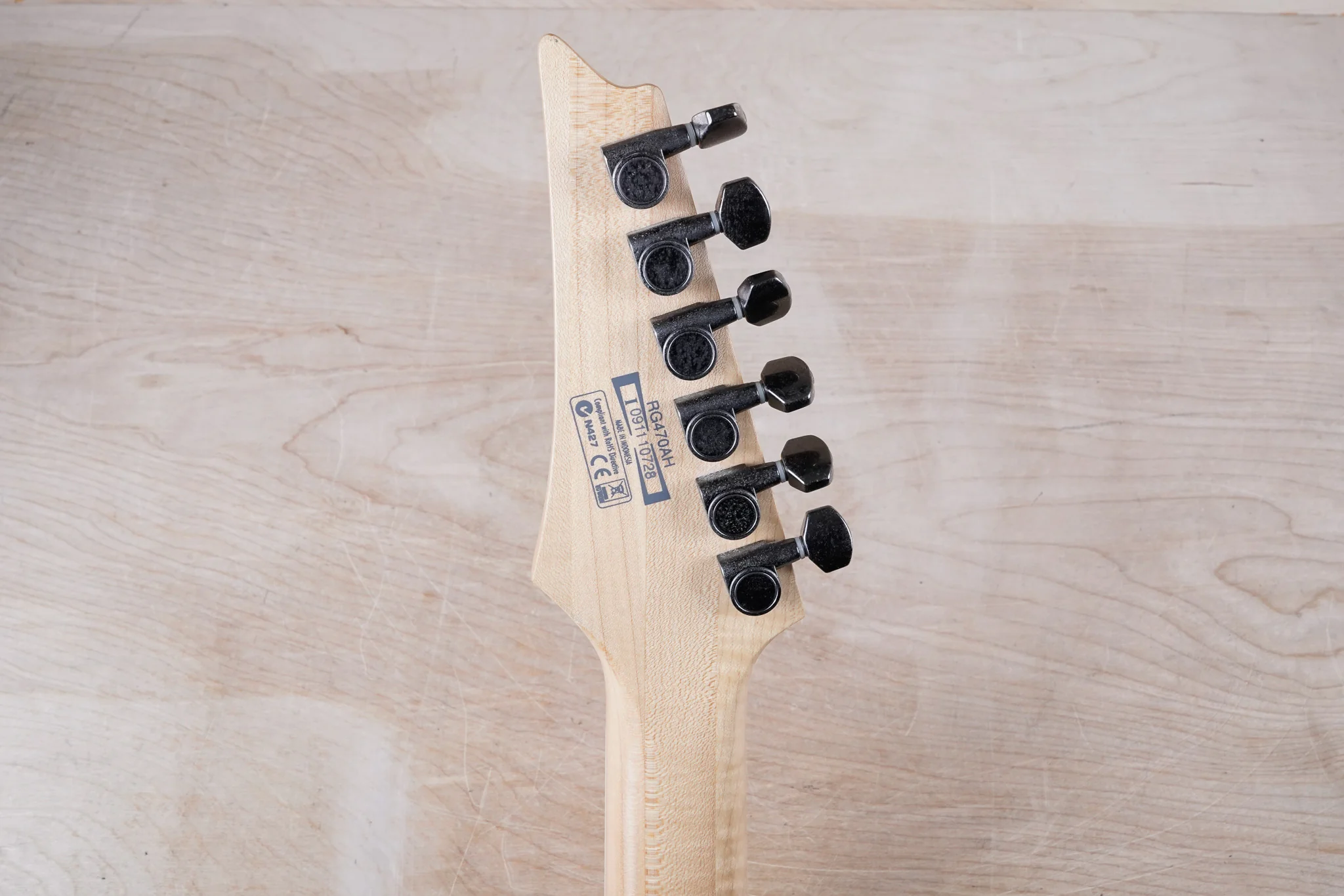 Ibanez RG470AH Standard 2009 Natural Flat HSH Edge III Locking Tremolo w/ Bag - Image 20
