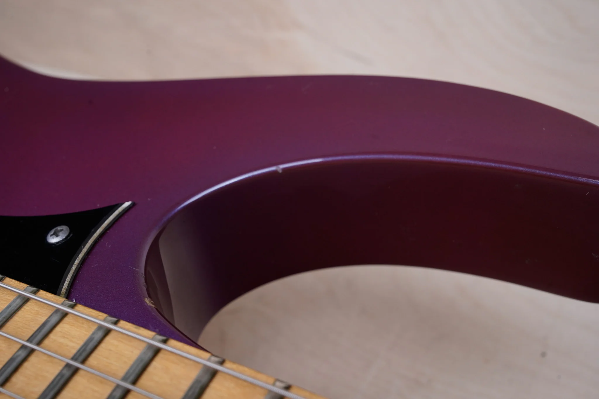 Ibanez RG550 MIJ 1991 Purple Metallic Made in Japan w/ Bag - Image 28