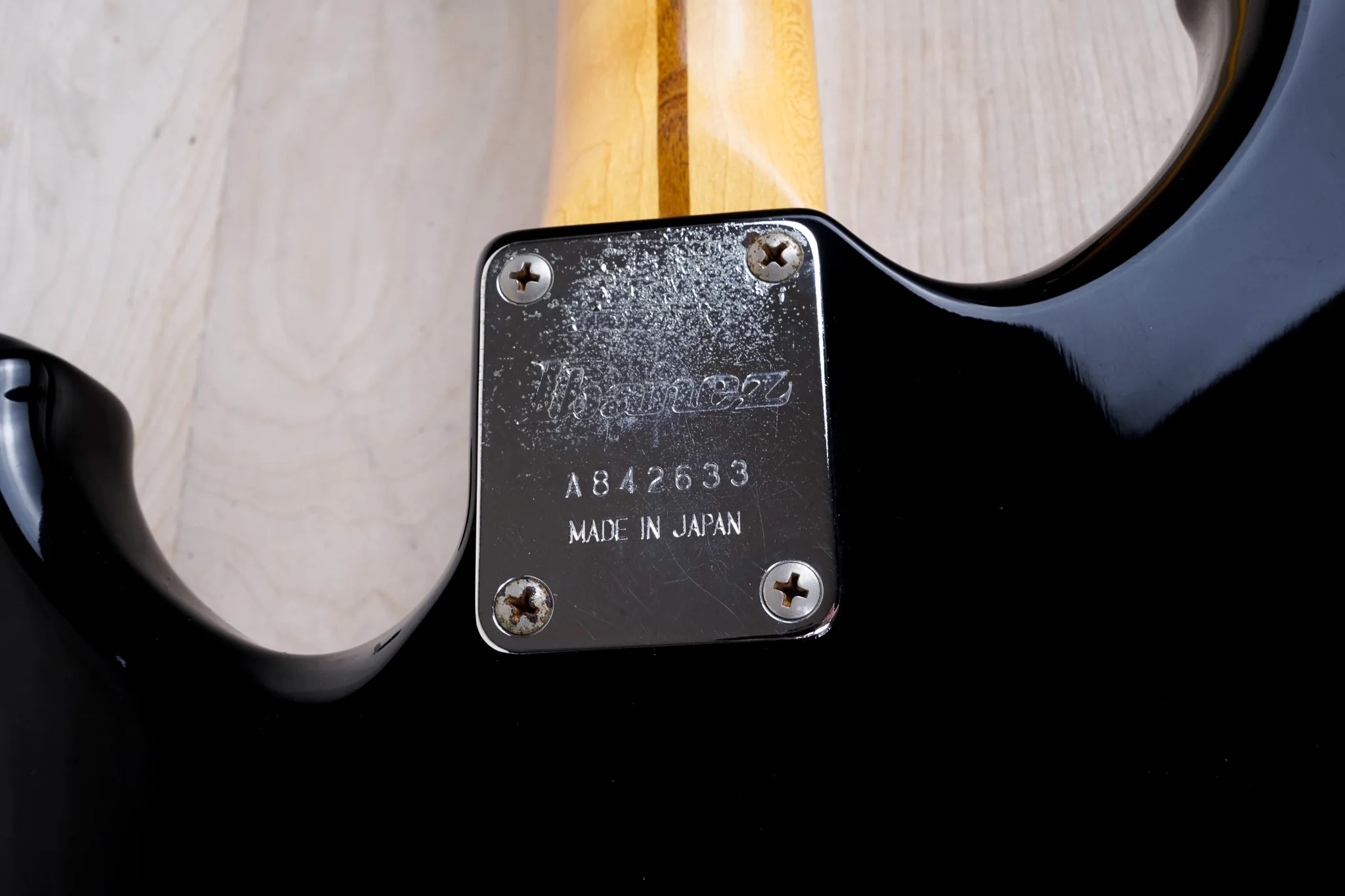 Ibanez RS130 Roadstar II Standard MIJ Vintage 1984 Black Vintage Japan Fujigen w/ Bag - Image 18