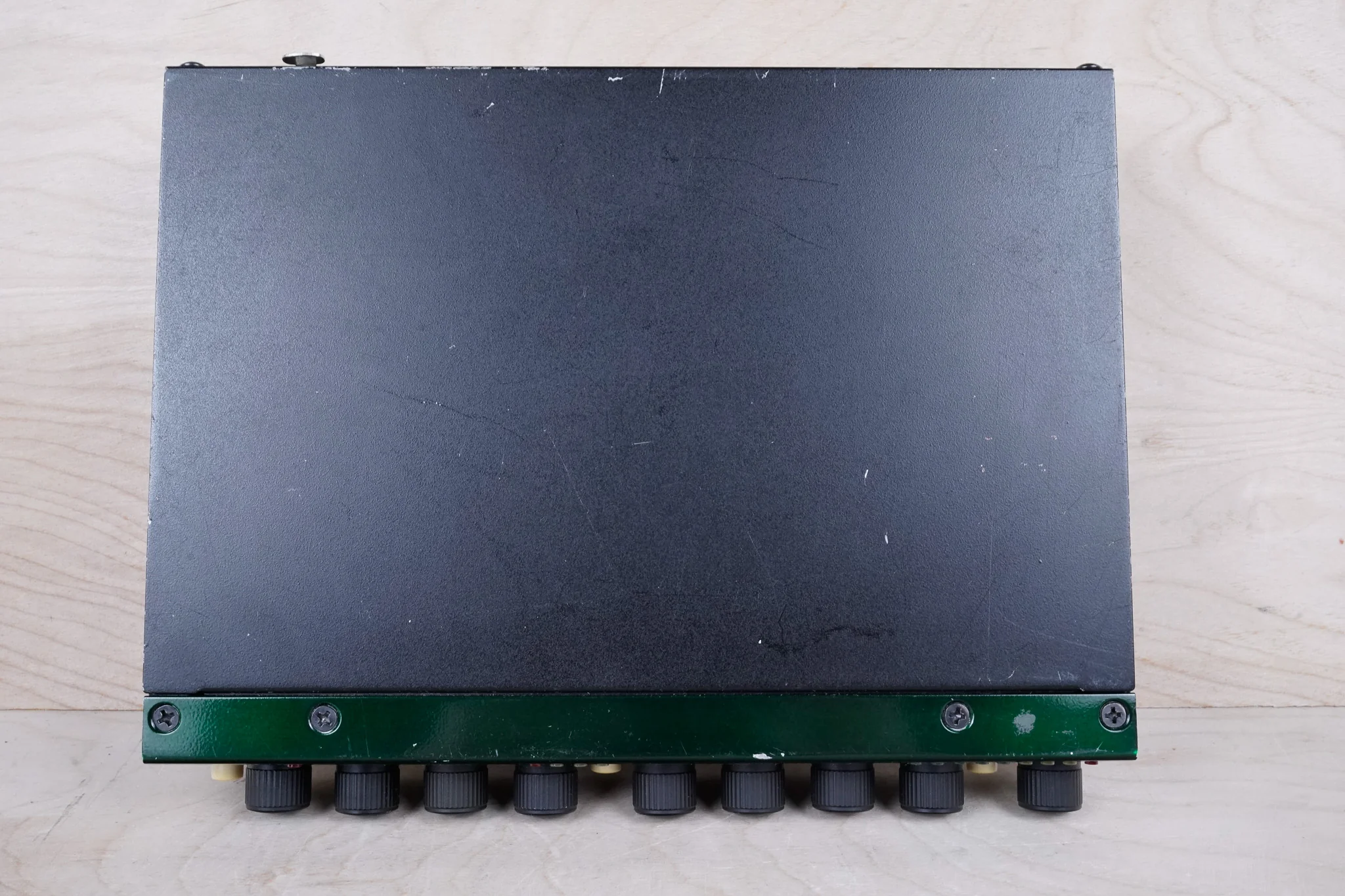 Joemeek threeQ Half-Rack Channel Strip Green Preamp Optical Compressor Equalizer EQ w/ Power Supply - Image 10