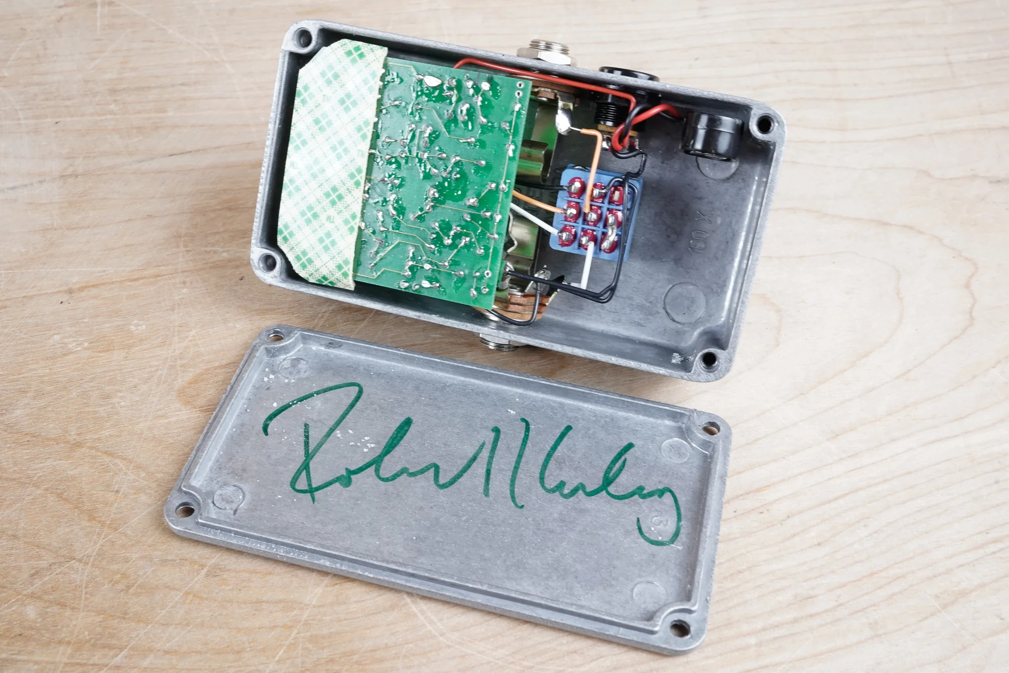 Keeley C2 2-Knob Compressor Signed by Robert Keeley - Image 2