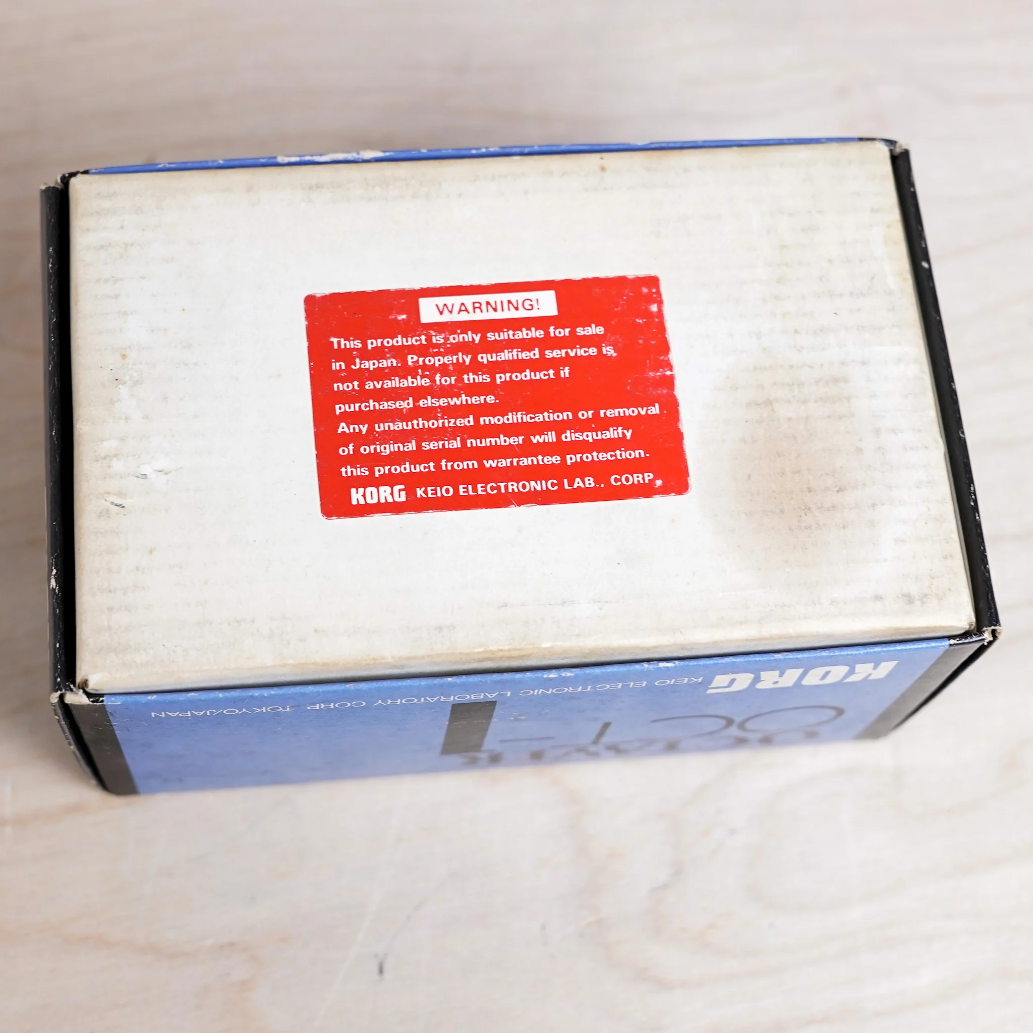 Korg OCT-1 Octaver Vinatge Made in Japan MIJ w/ Box, Paperwork - Image 11