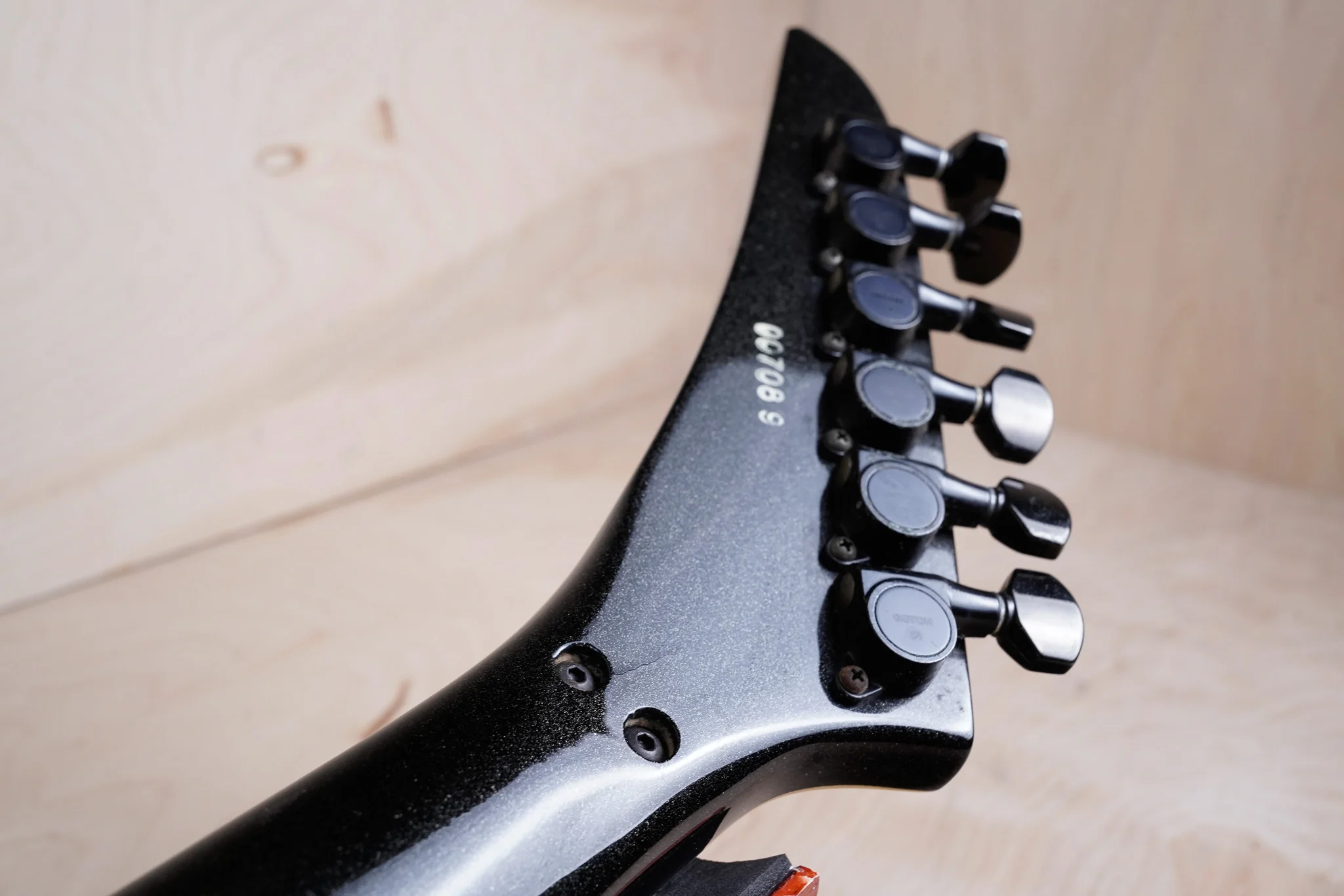 Kramer BluesBreaker 512S MIJ 1987 Black Made in Japan w/ Bag - Image 16