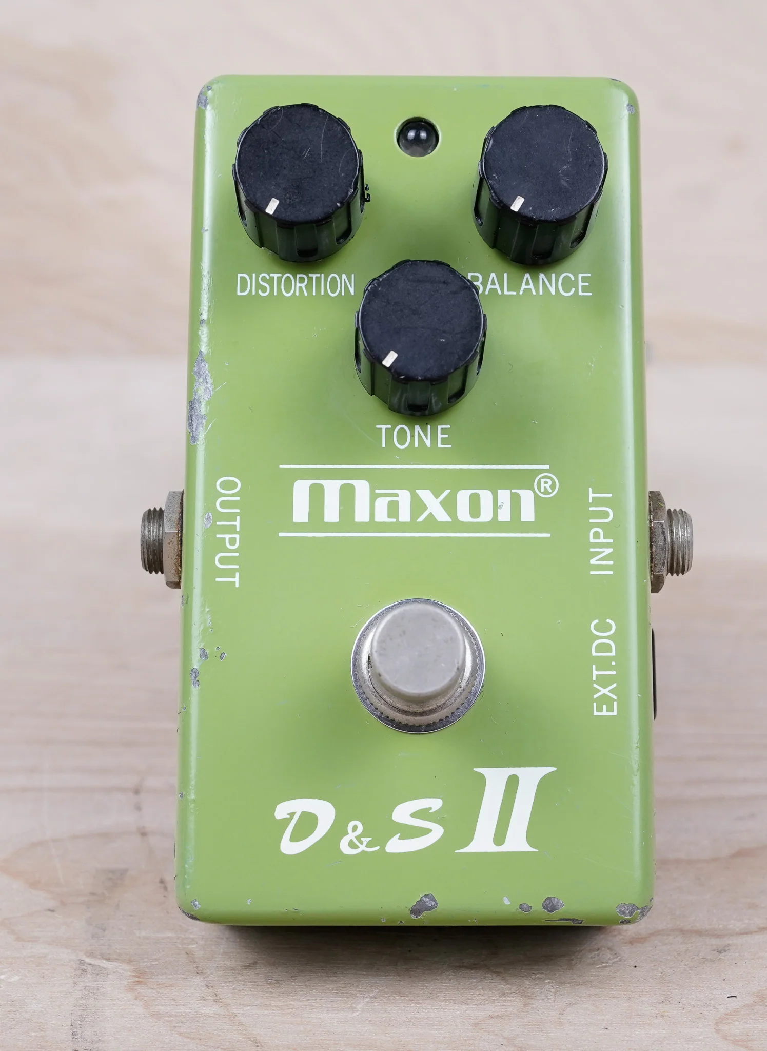 Maxon D&S II 1970s Light Green Distortion and Sustainer Vintage Made in Japan MIJ - Image 6
